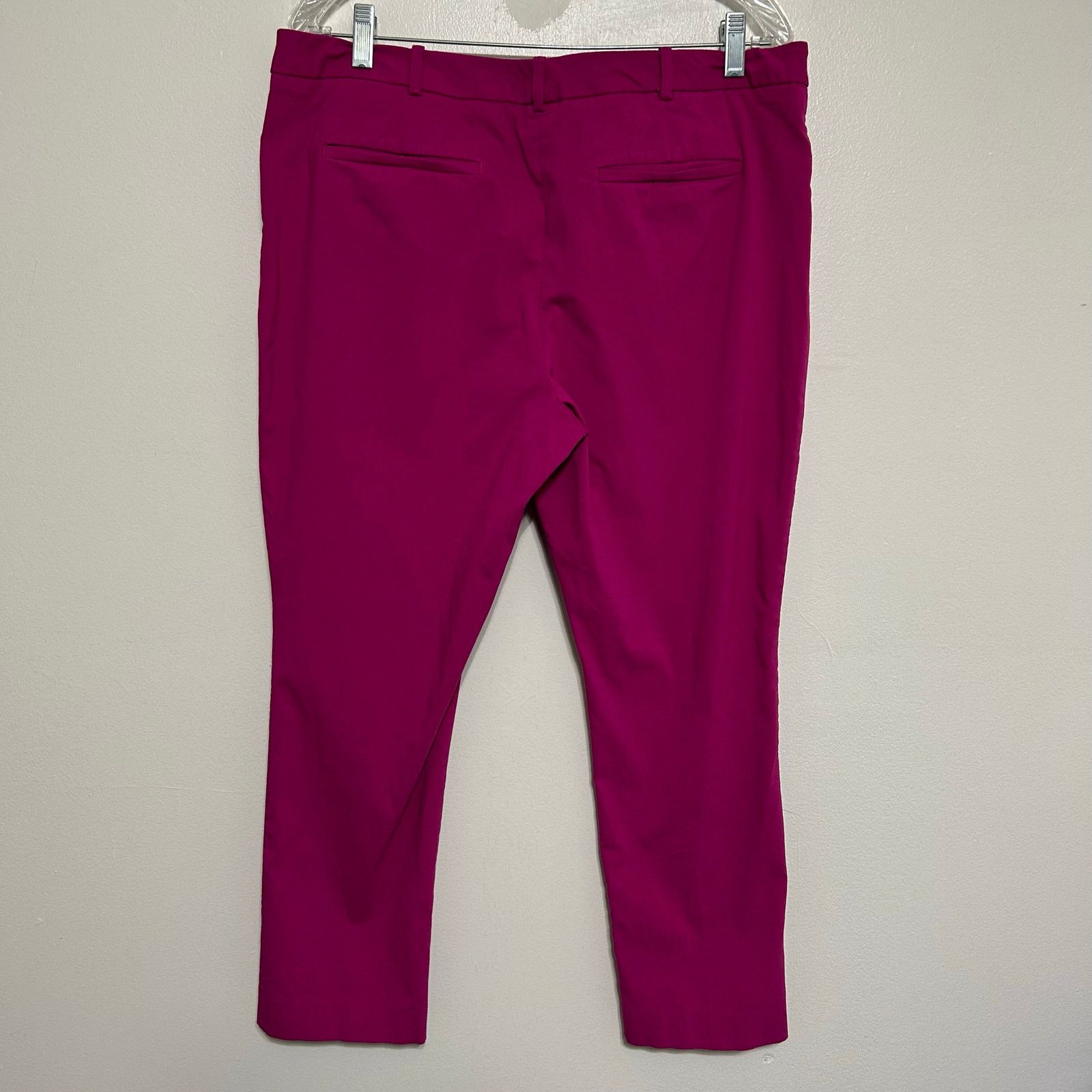 Worthington Worthington Raspberry Pink Slim Cropped Pants Size 16 Size 38" / US 16 / IT 52 - 2 Thumbnail