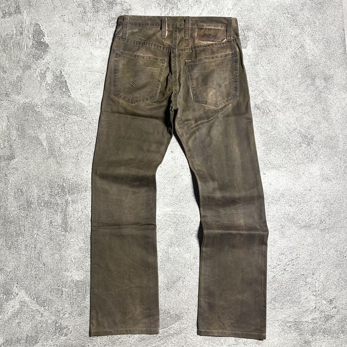 Neil Barrett Vintage Rare Neil Barrett Brown Coated Pants Size US 31 - 9 Thumbnail