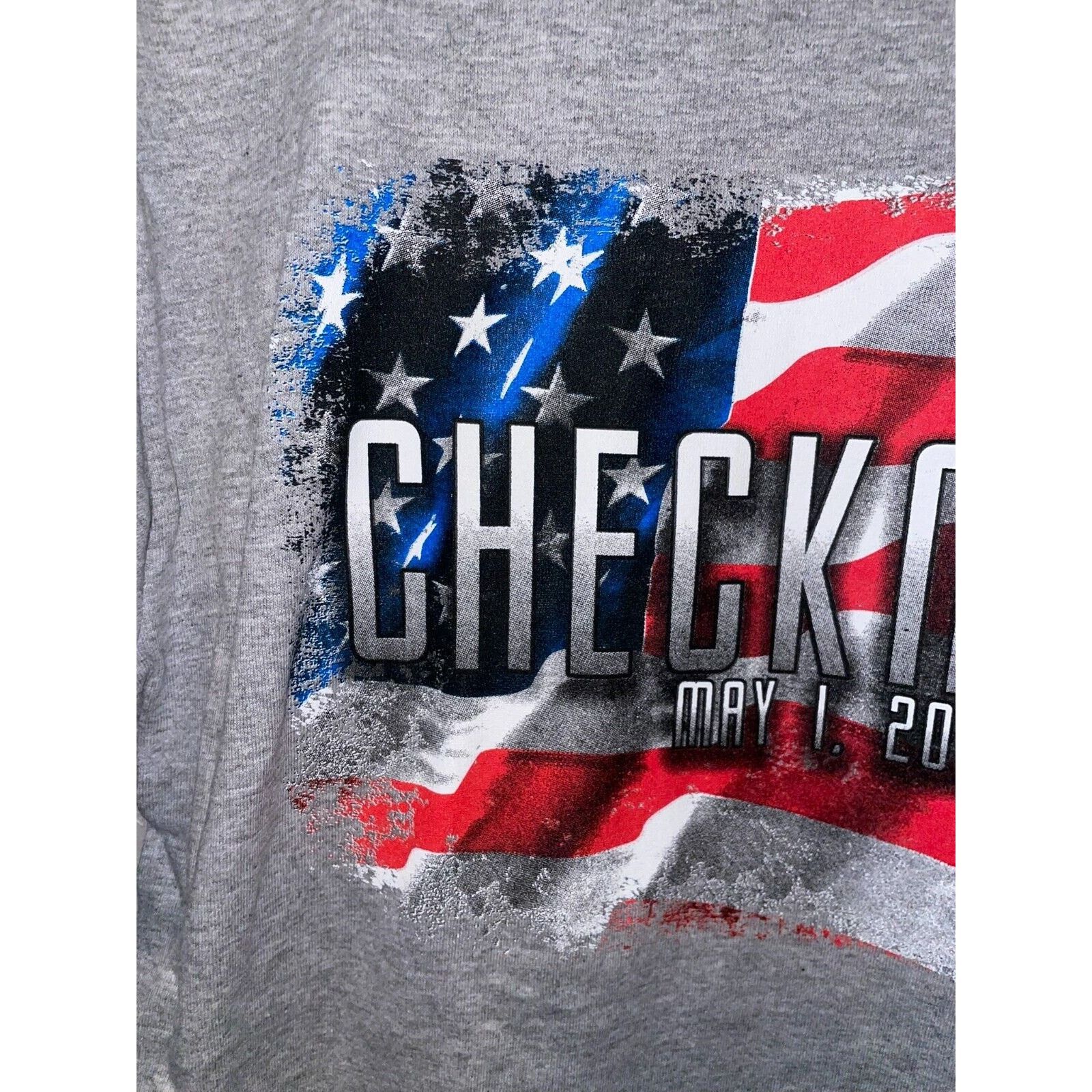 Jerzees Vintage Osama Bin Laden Shirt Death Date Checkmate May 1 M Size US M / EU 48-50 / 2 - 2 Thumbnail