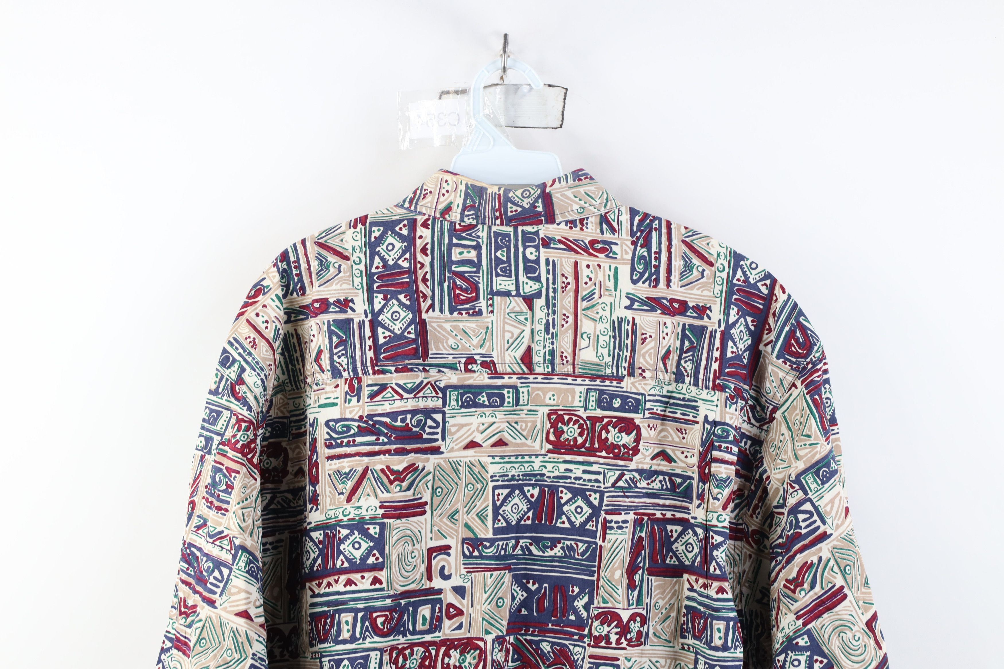 Vintage Vintage 90s Streetwear Short Sleeve Collared Button Shirt Size US XL / EU 56 / 4 - 9 Thumbnail