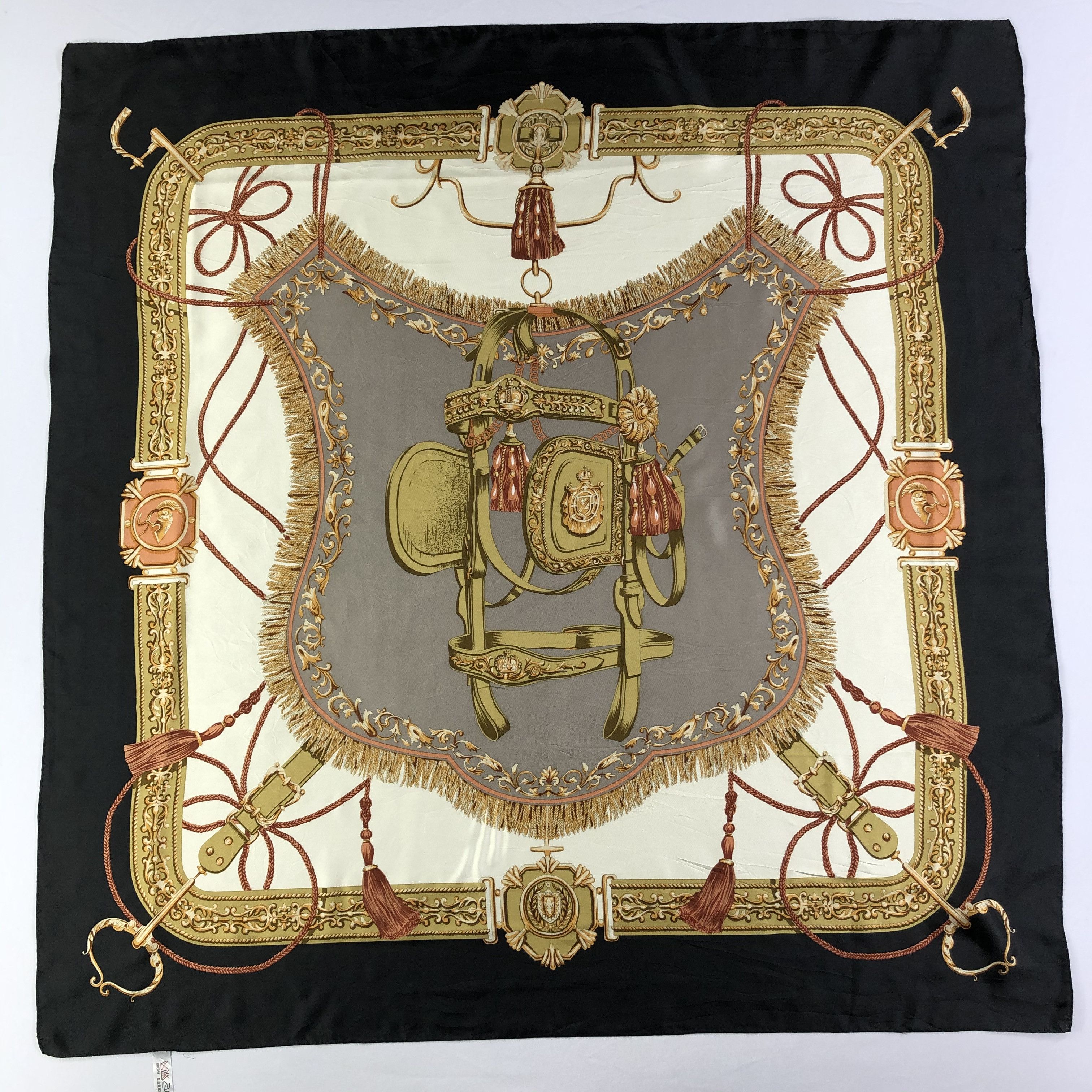 Vintage Vintage Silk Scarf Size ONE SIZE - 2 Thumbnail