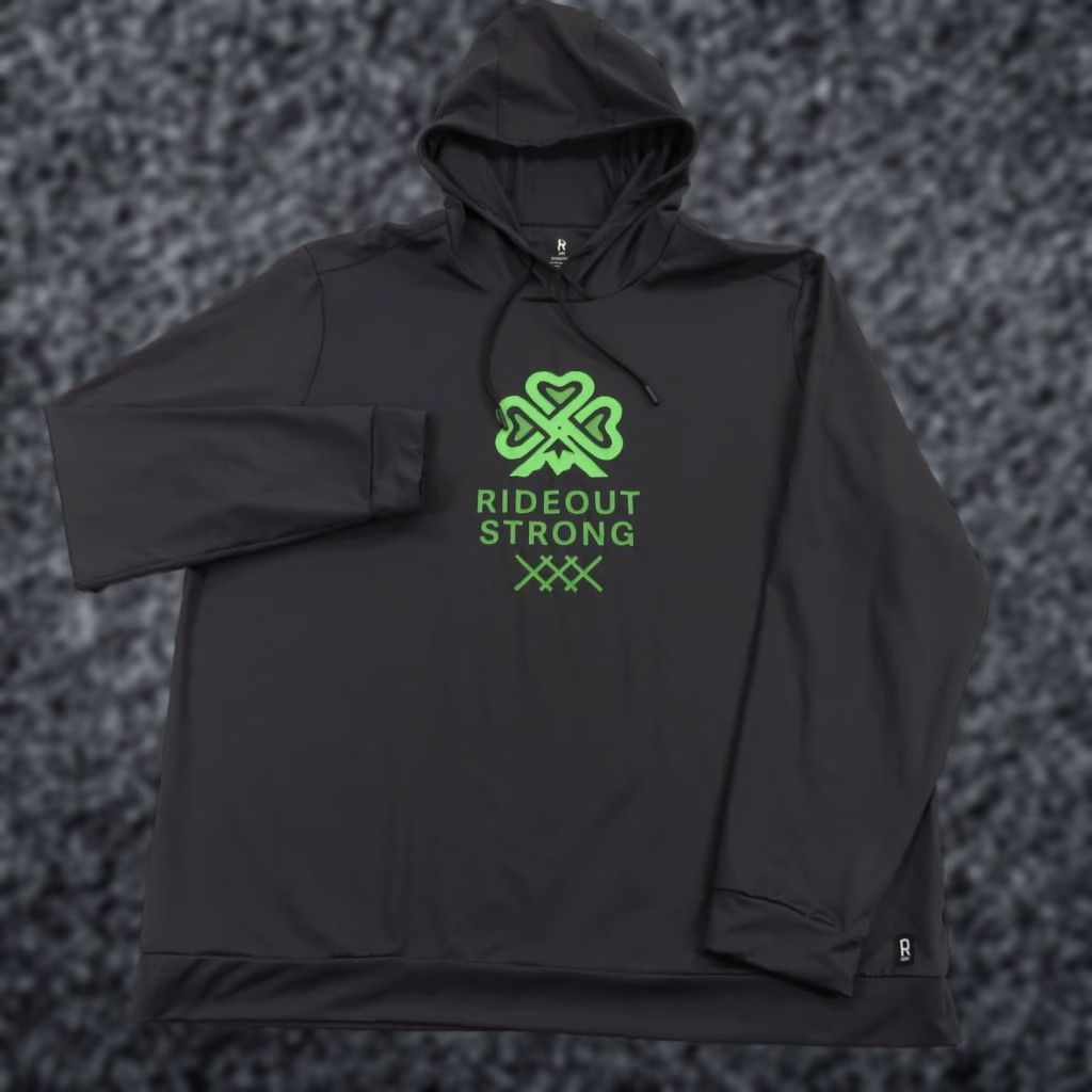 Rhone Rhone Hoodie Mens 2XL Black Performance Essentials Training Celtic Pullover Gym Shirt Size US XXL / EU 58 / 5 - 1 Thumbnail