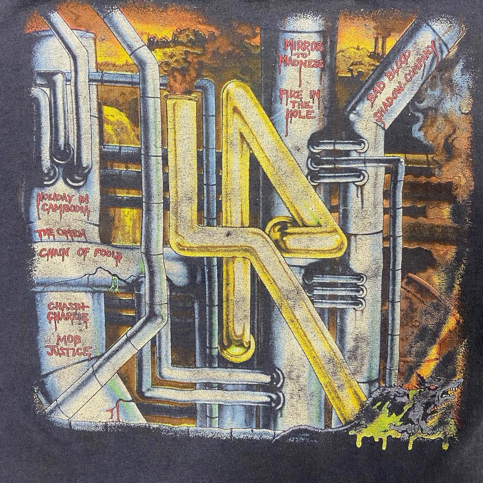 Band Tees 1989 Laaz Rocket Thrash Metal Band Tee Size US L / EU 52-54 / 3 - 8 Thumbnail