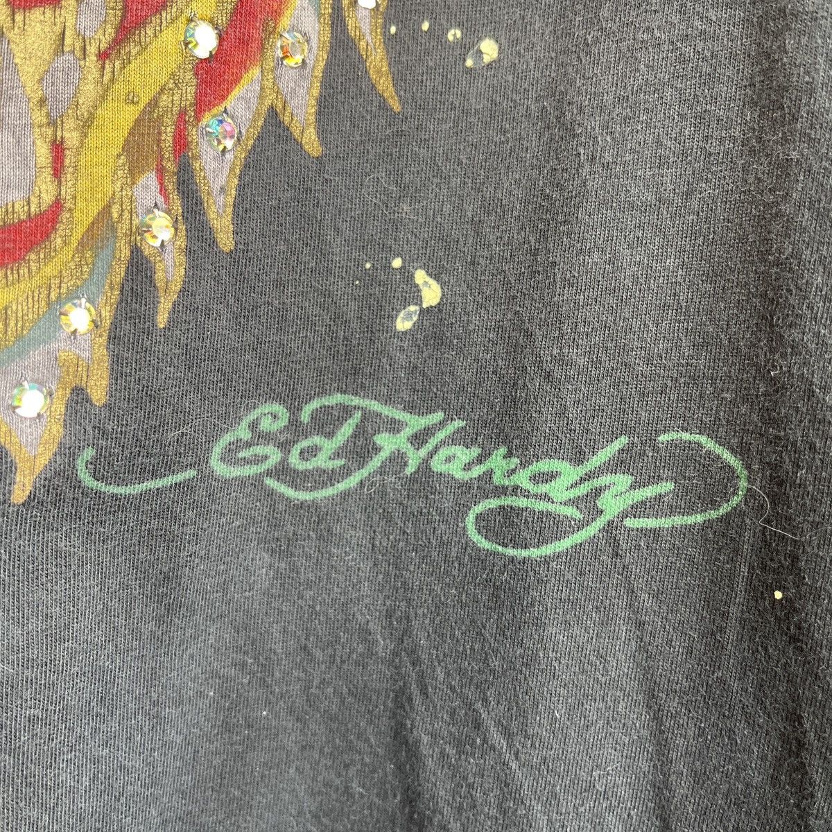 Ed Hardy Faded Distressed Style Don Ed Hardy Tiger Printed TShirt Size US S / EU 44-46 / 1 - 10 Thumbnail