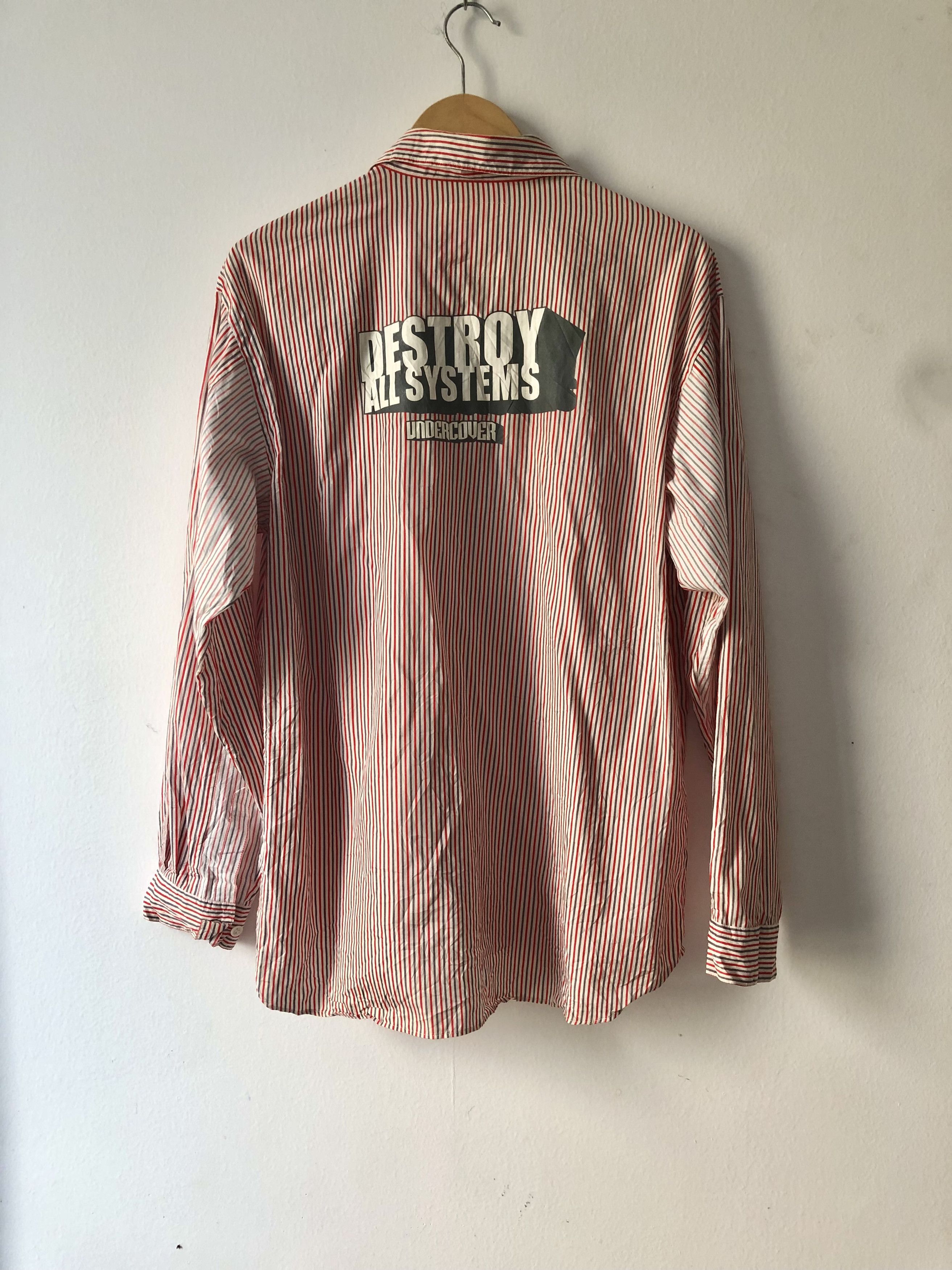 Undercover "destroy all system" camp shirt Size US M / EU 48-50 / 2 - 1 Thumbnail
