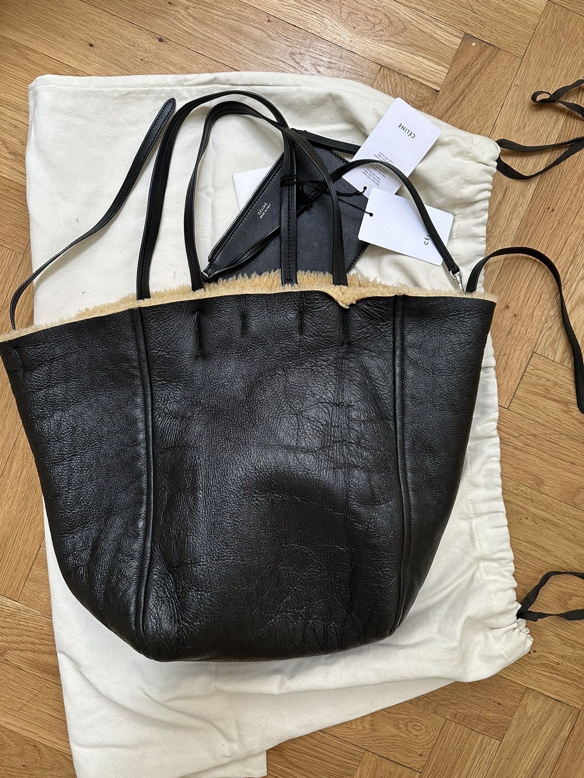 Celine Old Celine Phoebe Philo Reversible Phantom Cabas Bag Size ONE SIZE - 11 Thumbnail