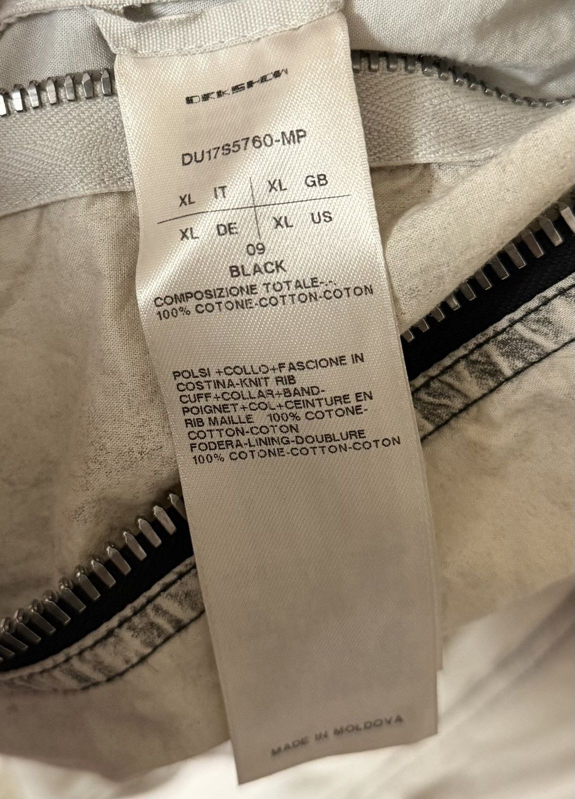 Rick Owens Drkshdw Rick Owens Drkshdw Zip-up Bomber Size US XL / EU 56 / 4 - 3 Thumbnail