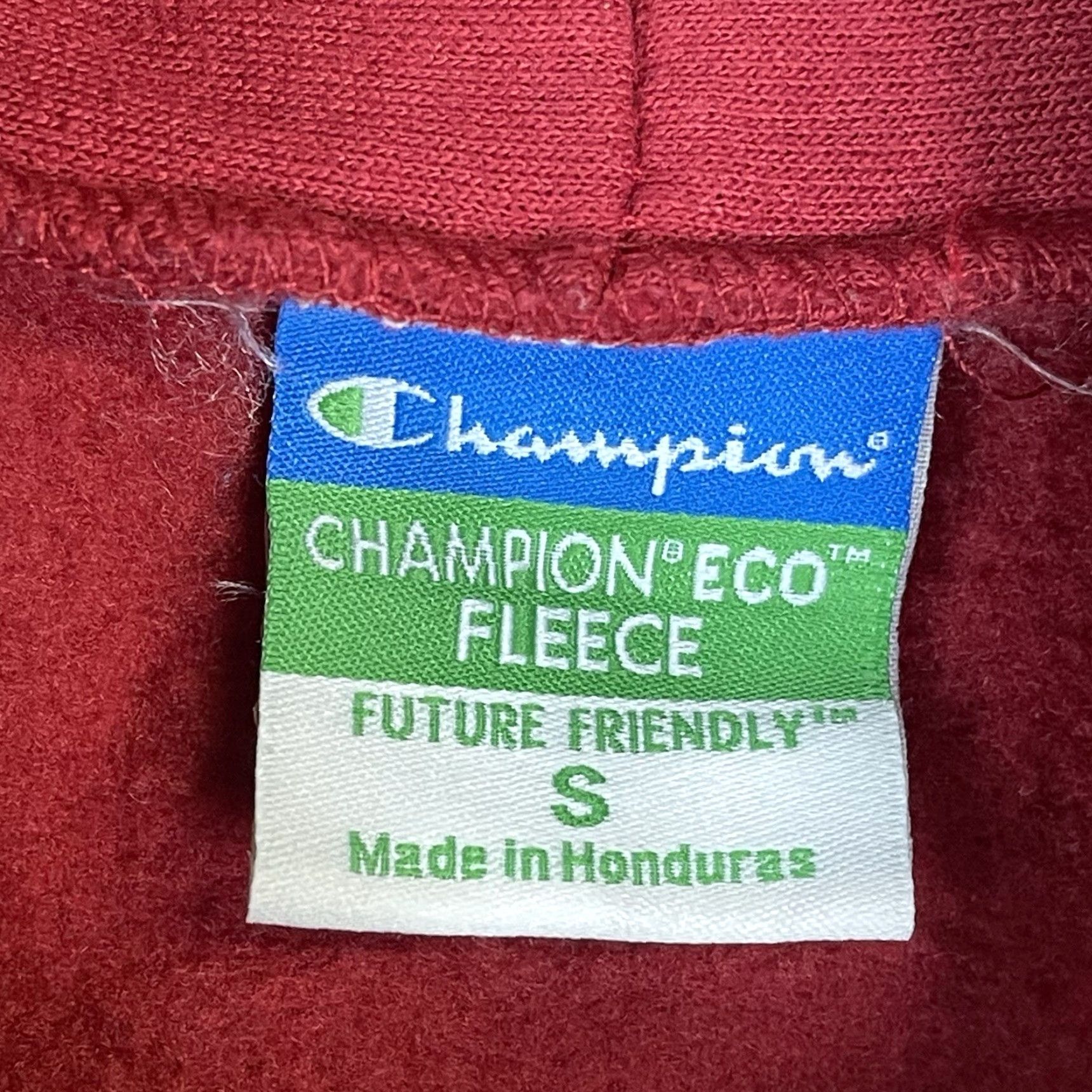 Champion Champion Hoodie Mens S Red Stanford University Print ECO Fleece Sweatshirt Size US S / EU 44-46 / 1 - 4 Thumbnail