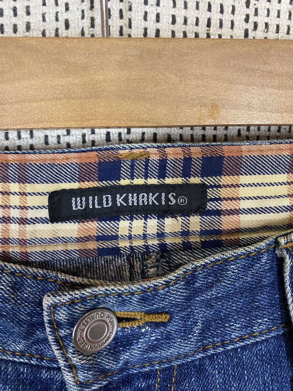 Japanese Brand × Seditionaries 🔥japanase brand🔥Wild khakis double waist denim nice design Size US 34 / EU 50 - 11 Thumbnail