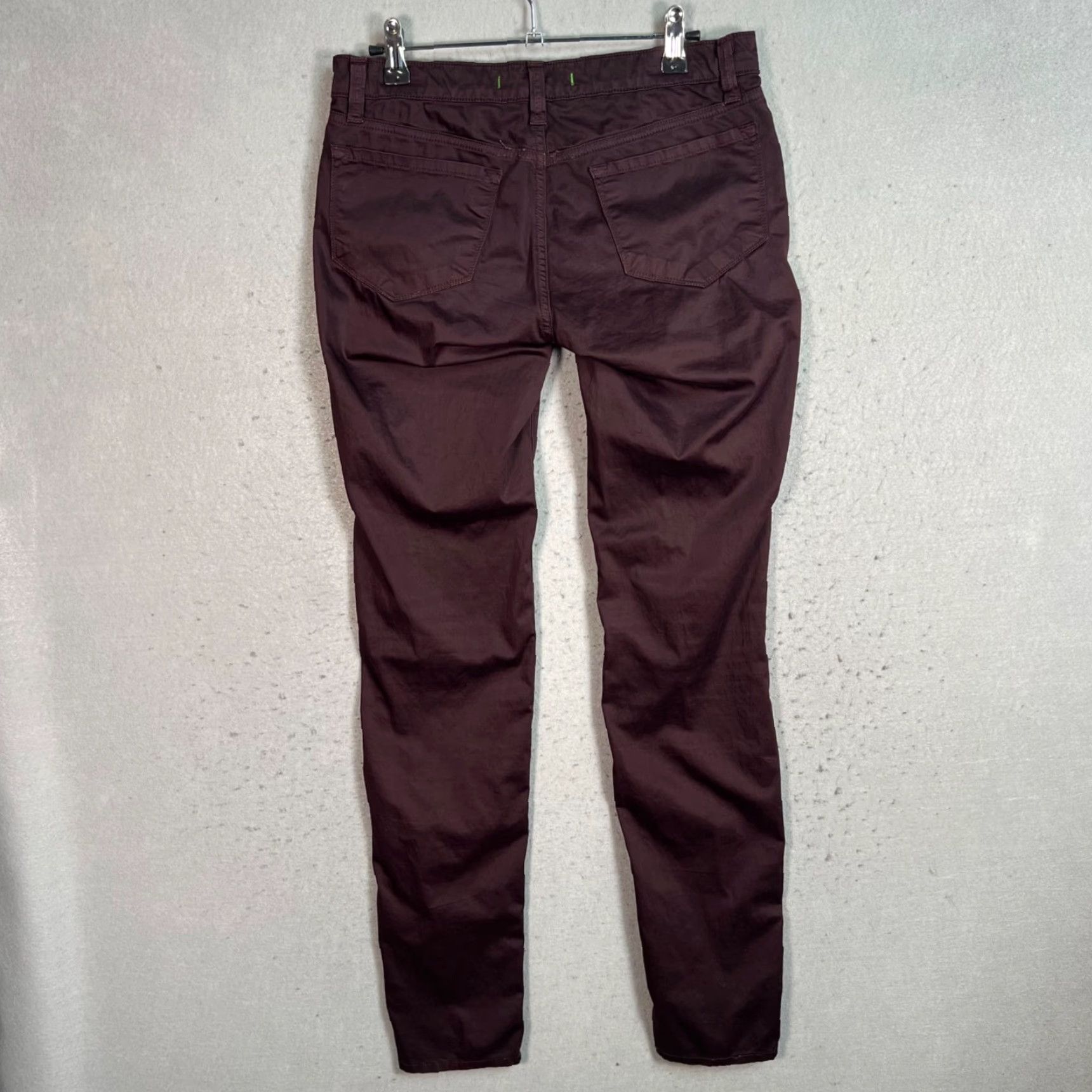 J Brand VINTAGE J Brand Womens Skinny Fit Pants Casual Chino Size 26 Red Fall Winter Size 26" / US 2 / IT 38 - 2 Thumbnail