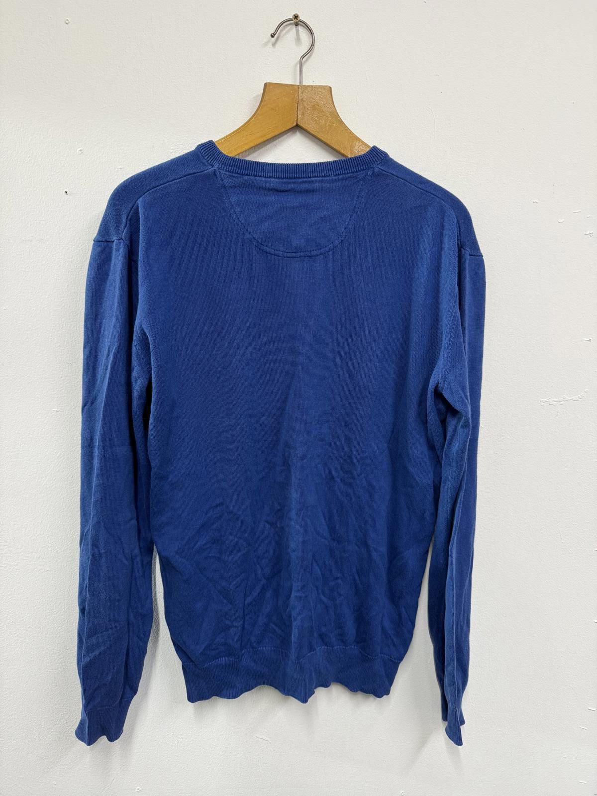 Lacoste Lacoste Men's Blue V-Neck Sweater Size US L / EU 52-54 / 3 - 2 Thumbnail