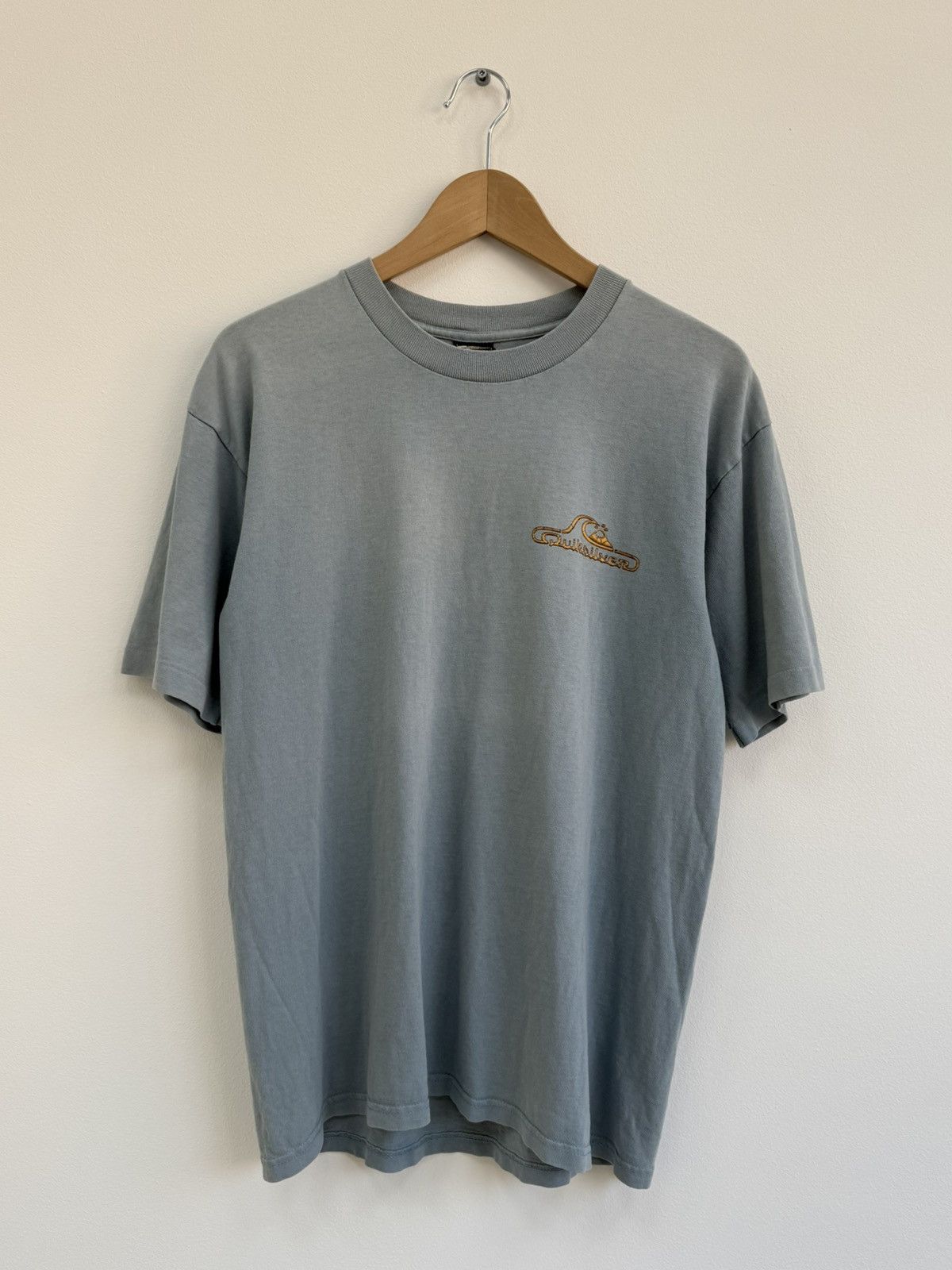 Quiksilver Vintage 90s Quiksilver Faded Graphic T-Shirt Surf Style Size US M / EU 48-50 / 2 - 6 Thumbnail