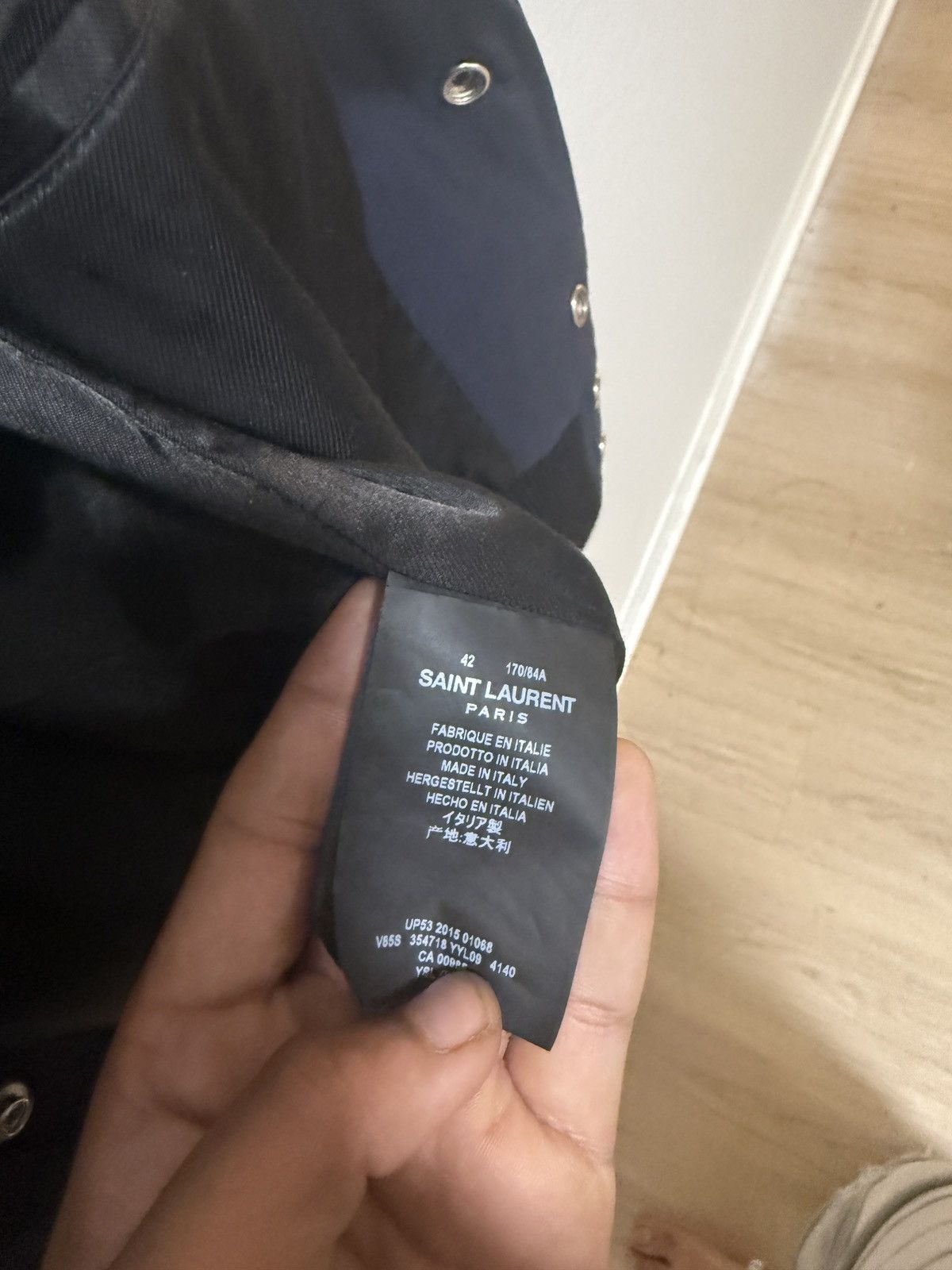 Saint Laurent Paris Saint Laurent Teddy Jacket Size US S / EU 44-46 / 1 - 4 Thumbnail