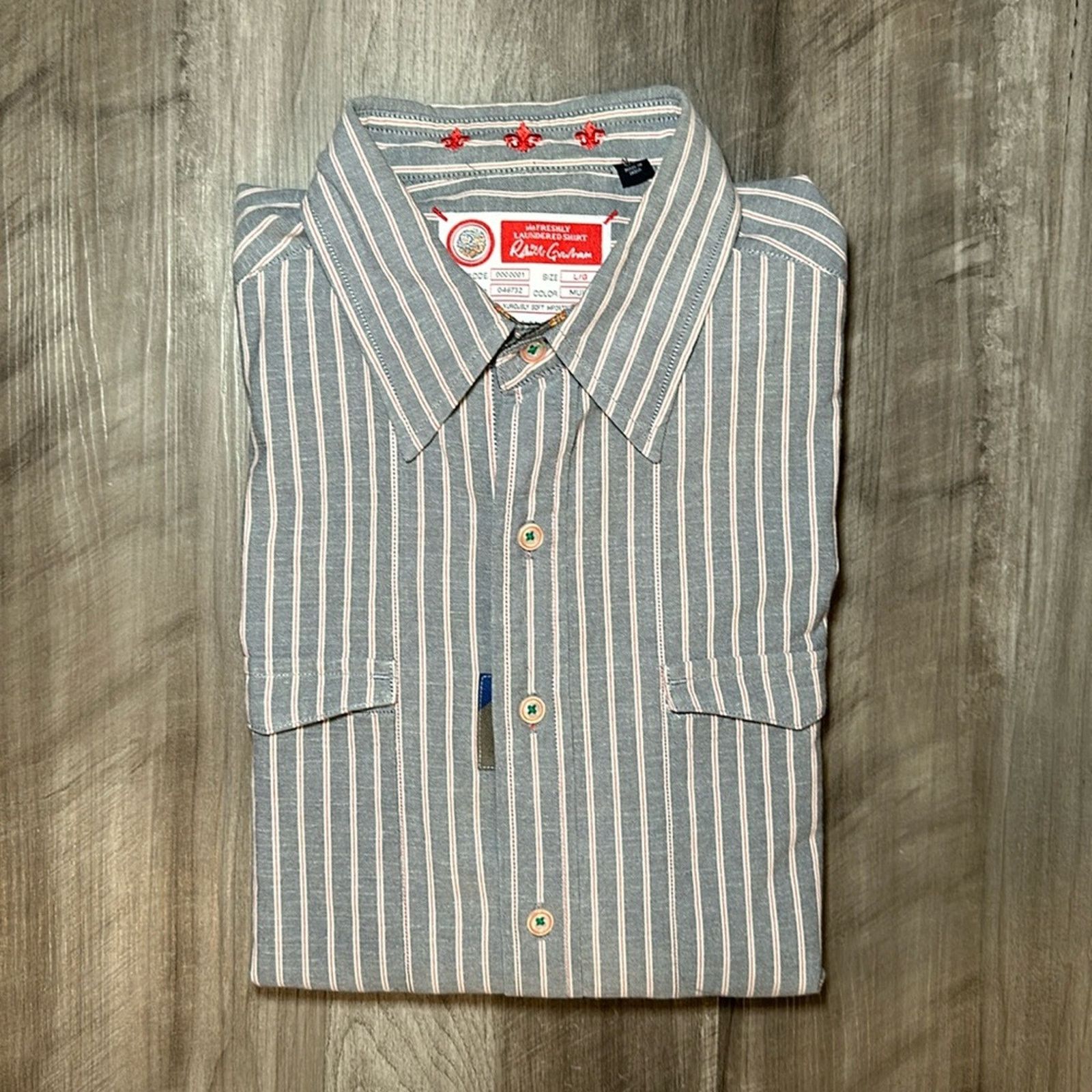 Robert Graham Robert Graham The Freshly Laundered Shirt - Large Size US L / EU 52-54 / 3 - 1 Thumbnail