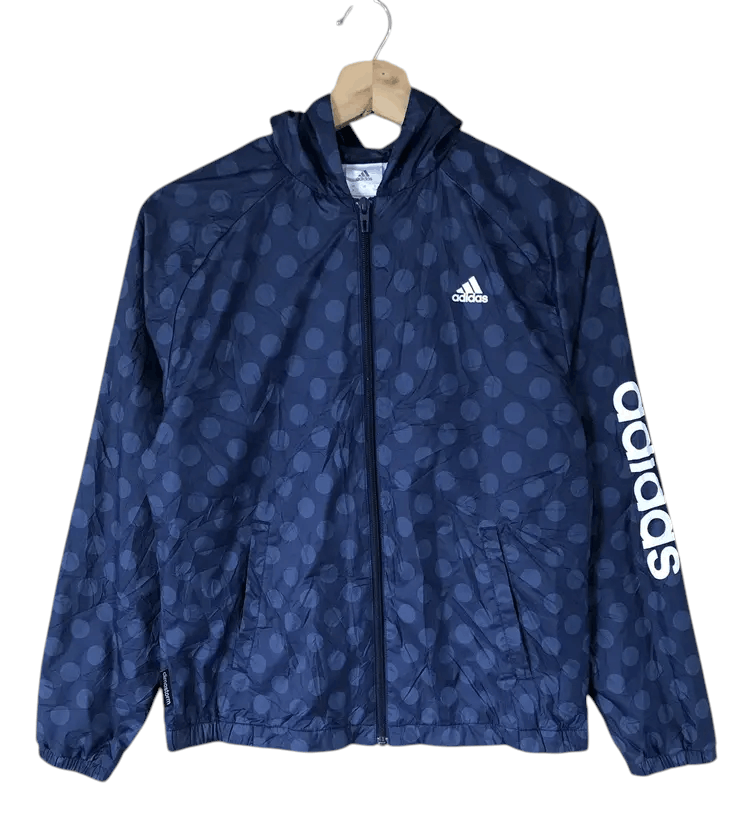 Adidas Adidas Climastorm Polkadot Windbreaker Size US S / EU 44-46 / 1 - 1 Thumbnail