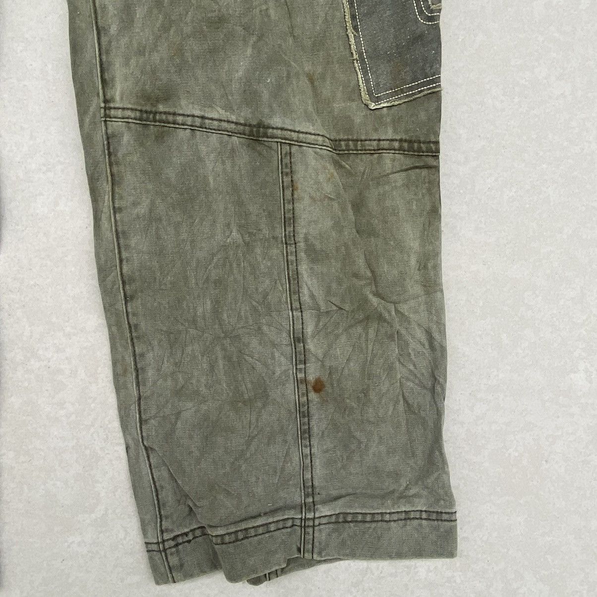 Other Vintage Drugstore Khaki Cargo Pants A Grunge Vibe W32 L37 Size US 32 / EU 48 - 3 Thumbnail