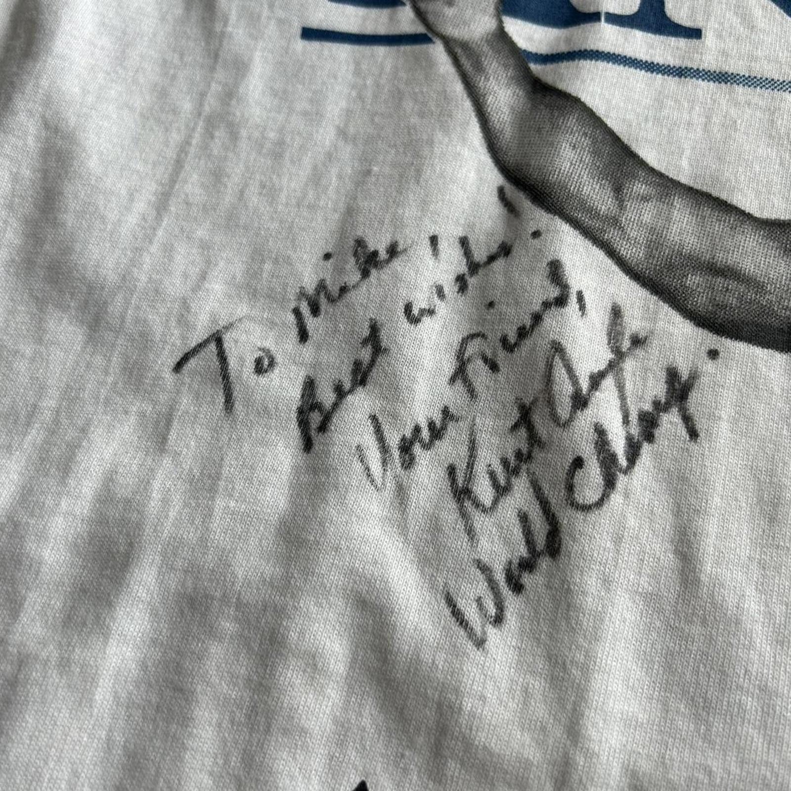 Other Vintage ‘96 Kurt Angle Olympics Champion White Shirt Signed Size US M / EU 48-50 / 2 - 5 Thumbnail