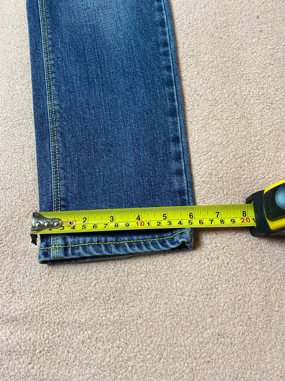 Japanese Brand × Lee Vintage 90's Lee Denim Blue Jeans Faded Distressed Size 27" / US 4 / IT 40 - 7 Thumbnail