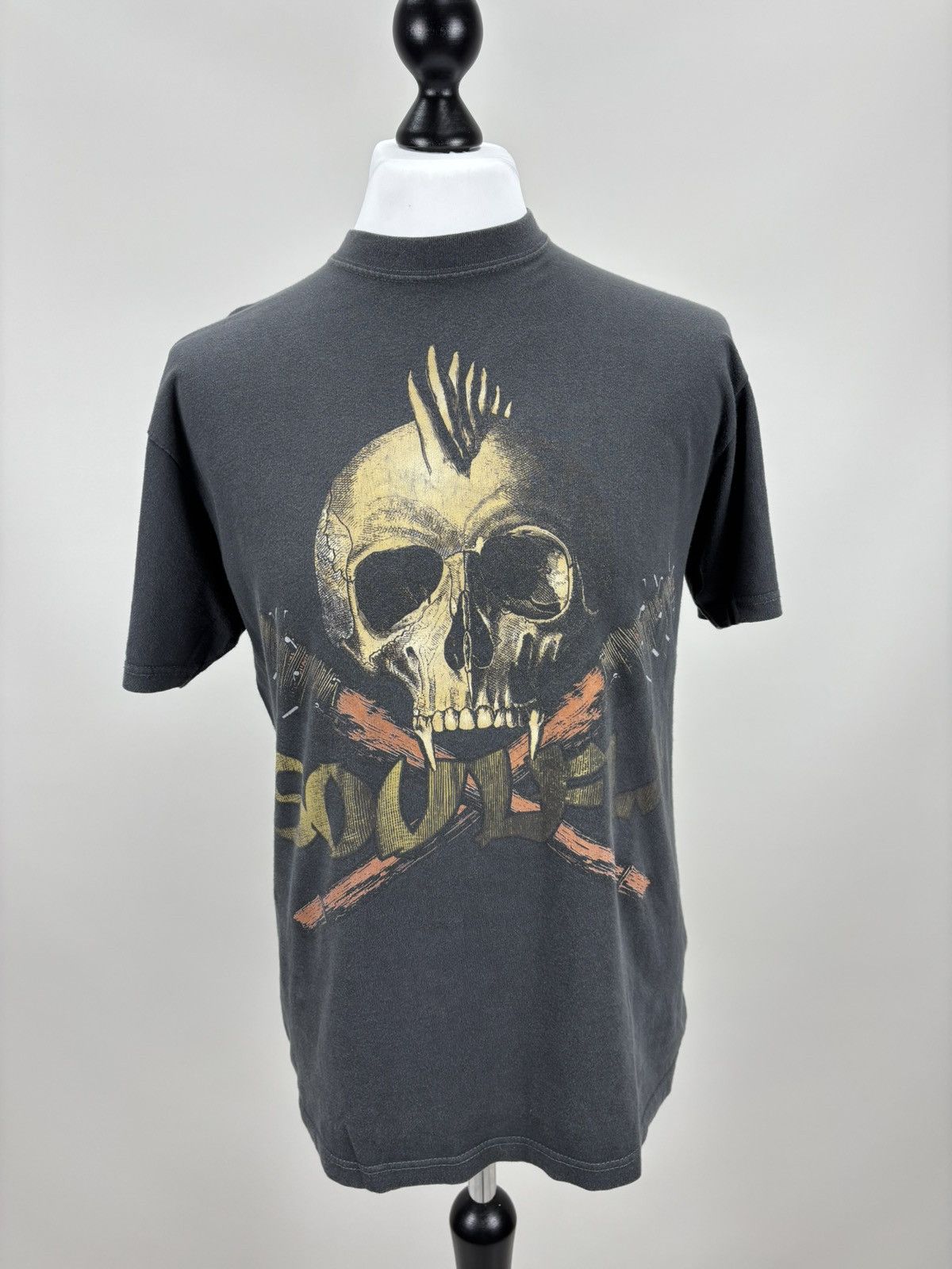 Designer × Vintage Mens vintage t shirt Soufly Tribal War Trashed Size M Size US M / EU 48-50 / 2 - 2 Thumbnail
