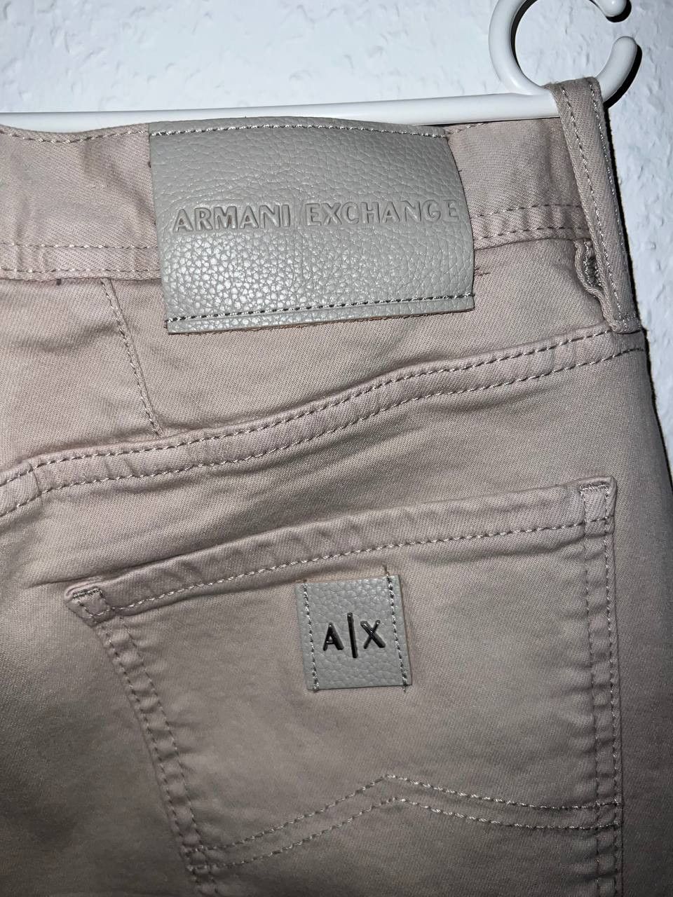 Armani Exchange Armani Exchange Beige Jeans – Size 32 Size US 32 / EU 48 - 7 Thumbnail