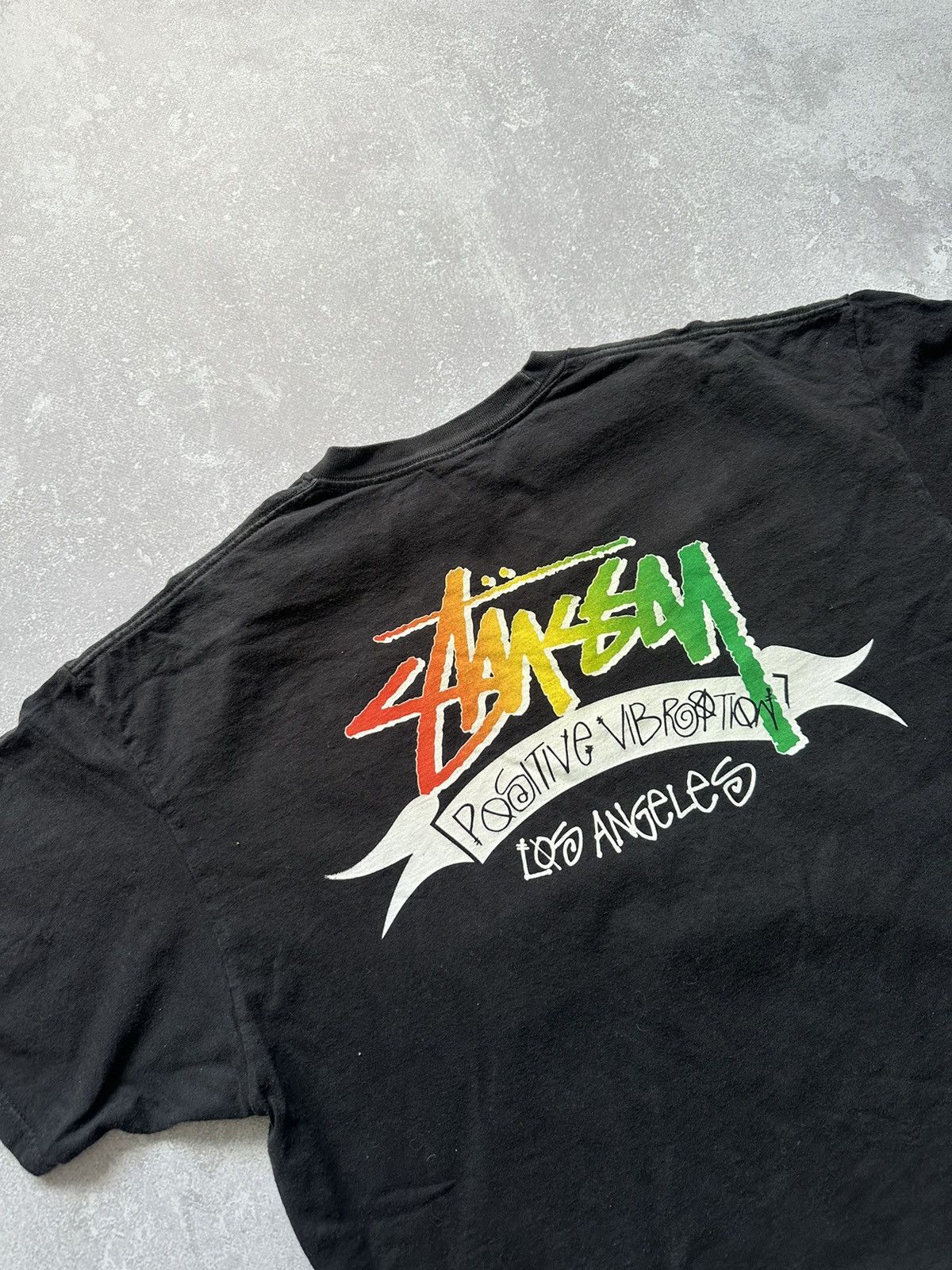 Stussy t shirt men vintage stussy Mexico size XL black Size US XL / EU 56 / 4 - 13 Thumbnail