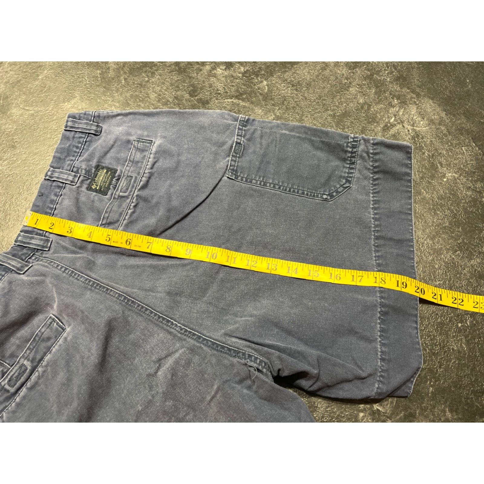 Vintage Columbia Mens Shorts 38 Waist Blue Chino Casual Flat Front 5-Pocket Outdoor Summer Size US 38 / EU 54 - 4 Thumbnail