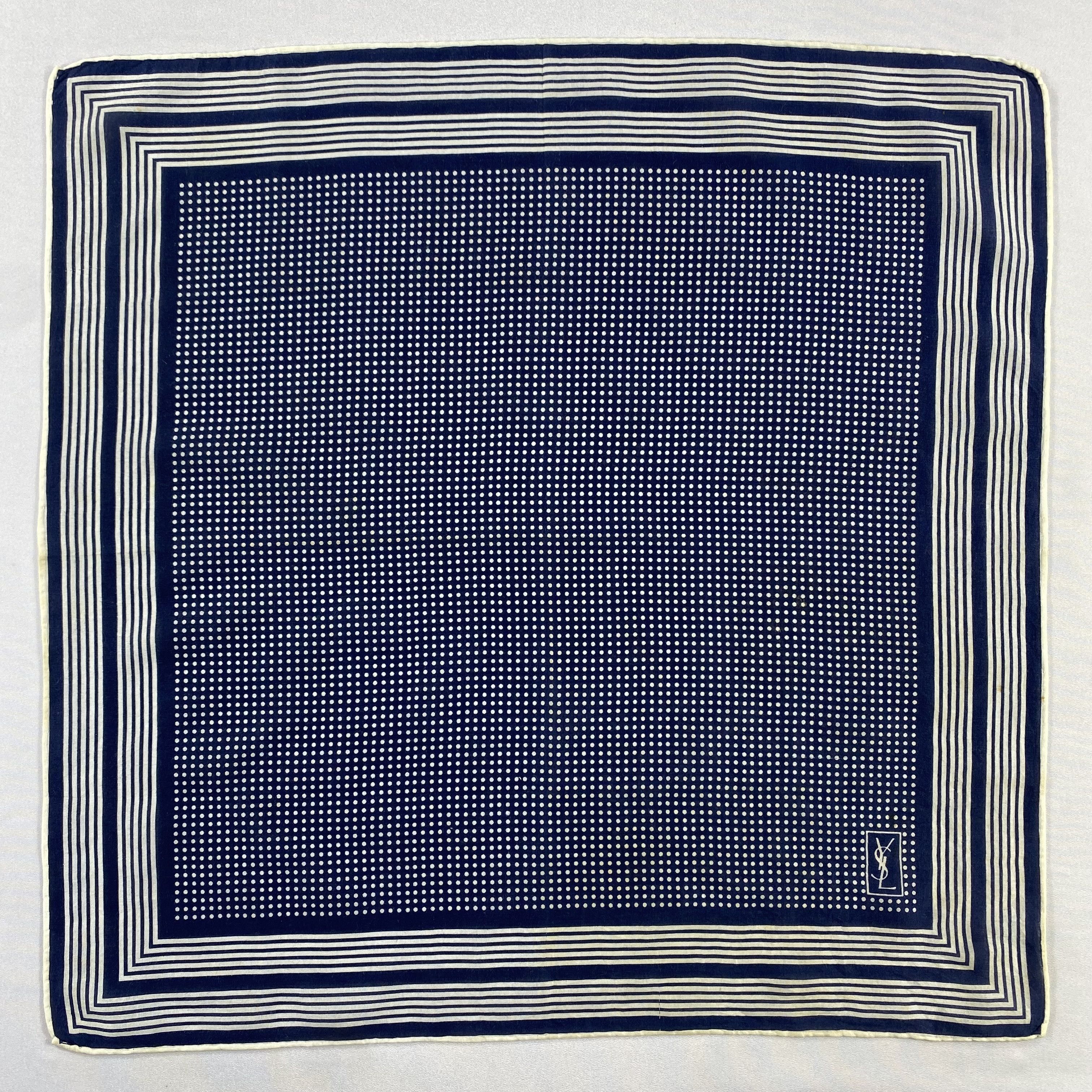 Vintage × Yves Saint Laurent Yves Saint Laurent Neckerchief / Handkerchief-P792 Size ONE SIZE - 1 Thumbnail