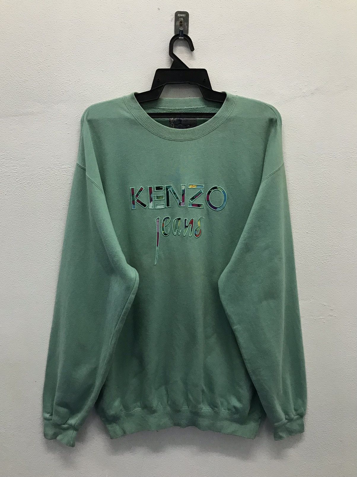 Kenzo × Vintage Vintage Kenzo Jeans Sweatshirt Size US L / EU 52-54 / 3 - 1 Thumbnail