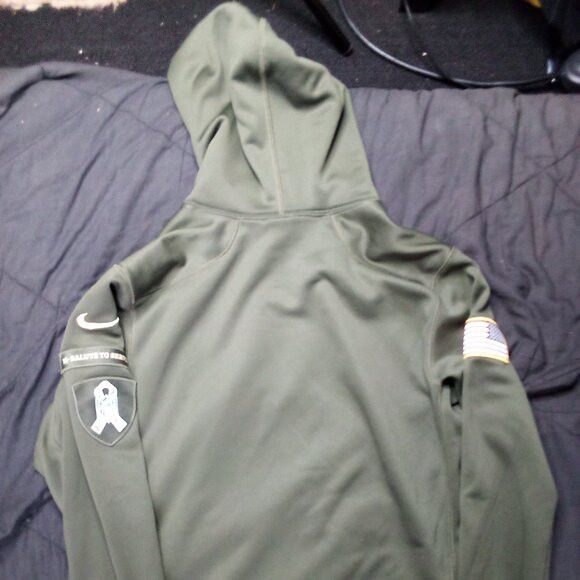 NFL × Nike Nike Philadelphia Eagles Salute To Service Hoodie Sweatshirt Size US M / EU 48-50 / 2 - 7 Thumbnail