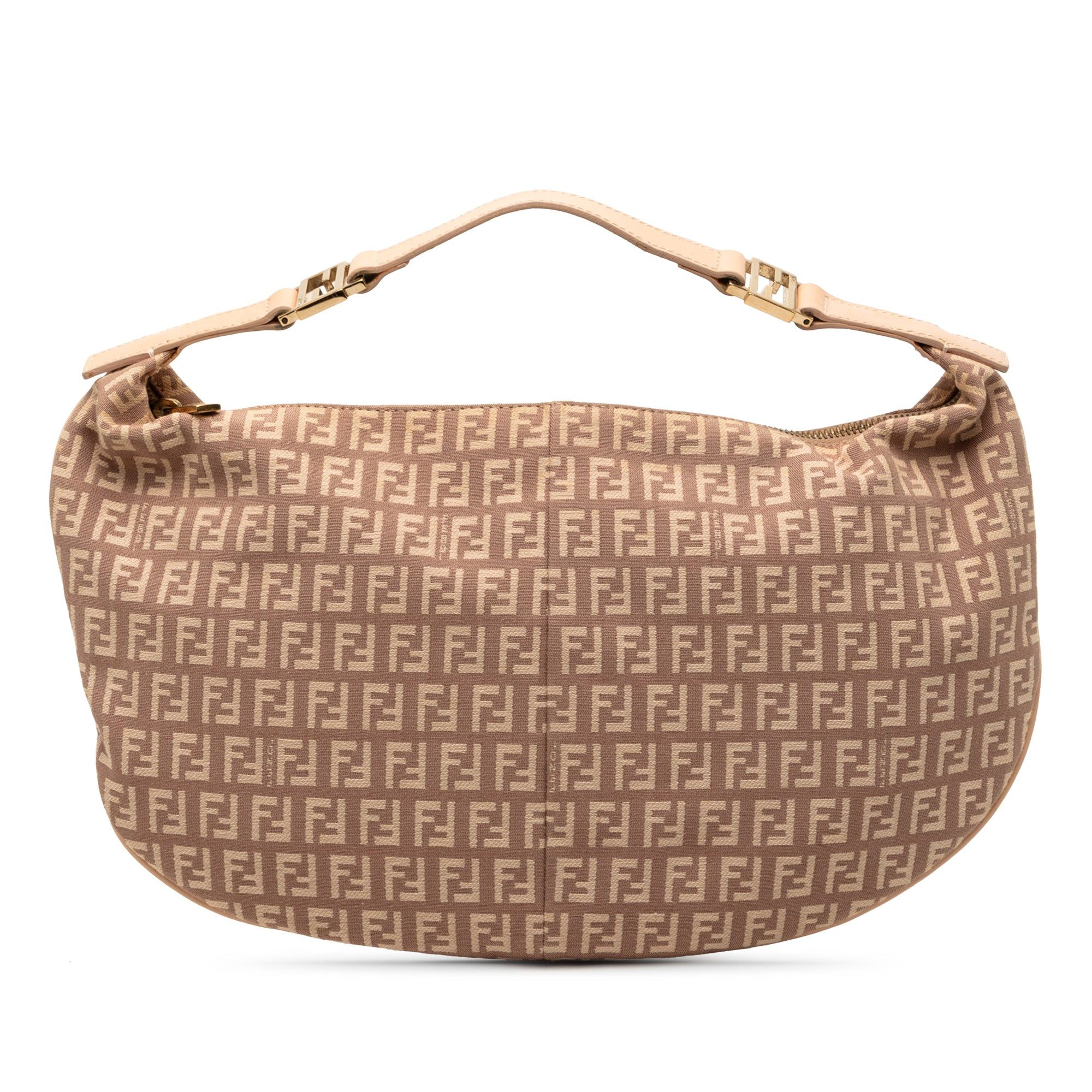Fendi Zucchino Canvas Hobo Size ONE SIZE - 1 Thumbnail
