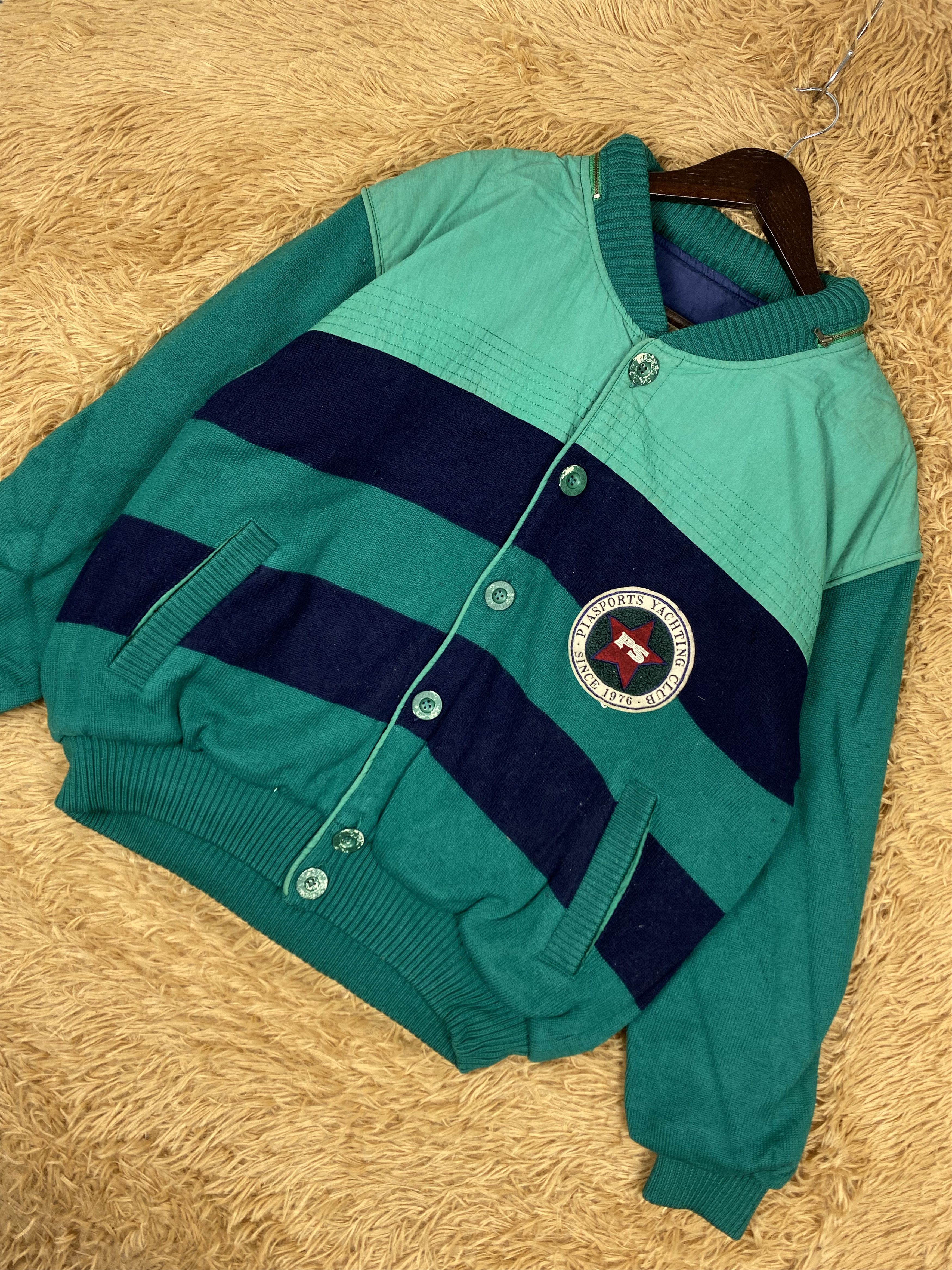 Japanese Brand Vintage Pia Sports Yachting Club Jacket DJ0936 Size US M / EU 48-50 / 2 - 2 Thumbnail