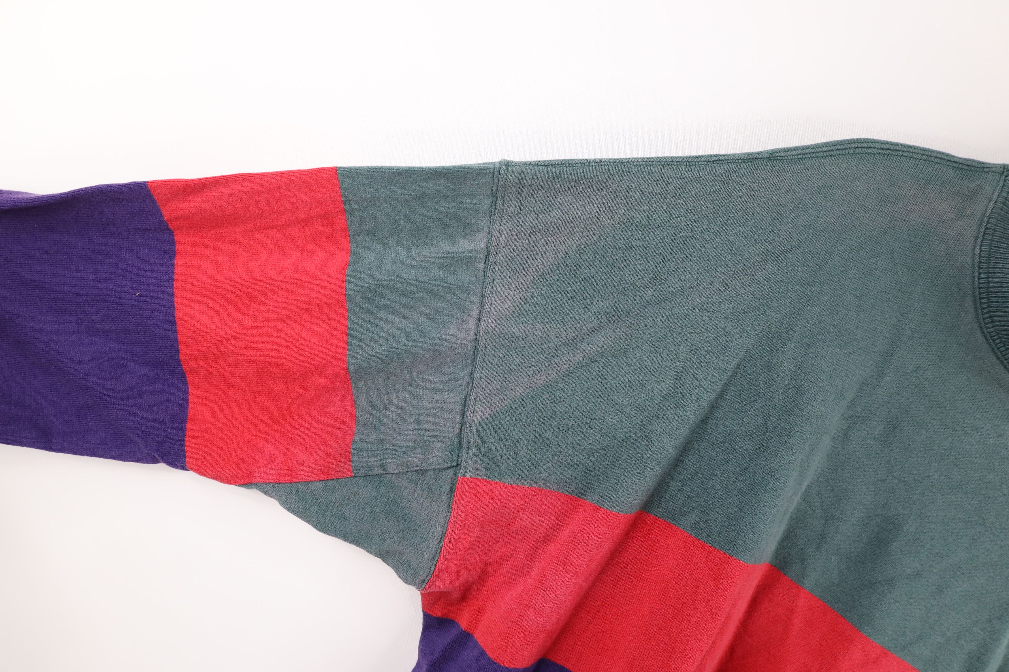 L.L. Bean × Vintage Vintage 90s LL Bean Heavyweight T-Shirt Striped USA Size US XXL / EU 58 / 5 - 7 Thumbnail