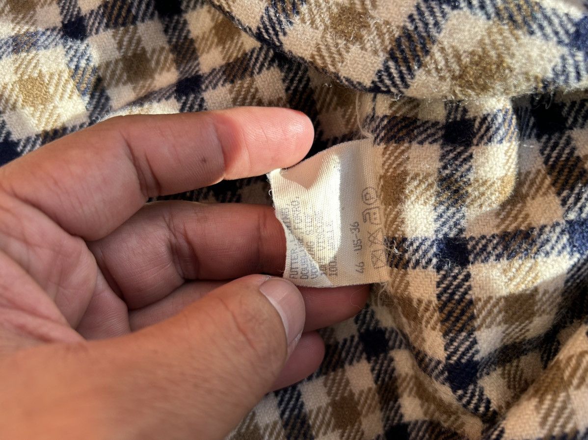 Other Vintage 80s/90s Lined Checkered Wool Raglan Bomber Jacket Size US S / EU 44-46 / 1 - 7 Thumbnail