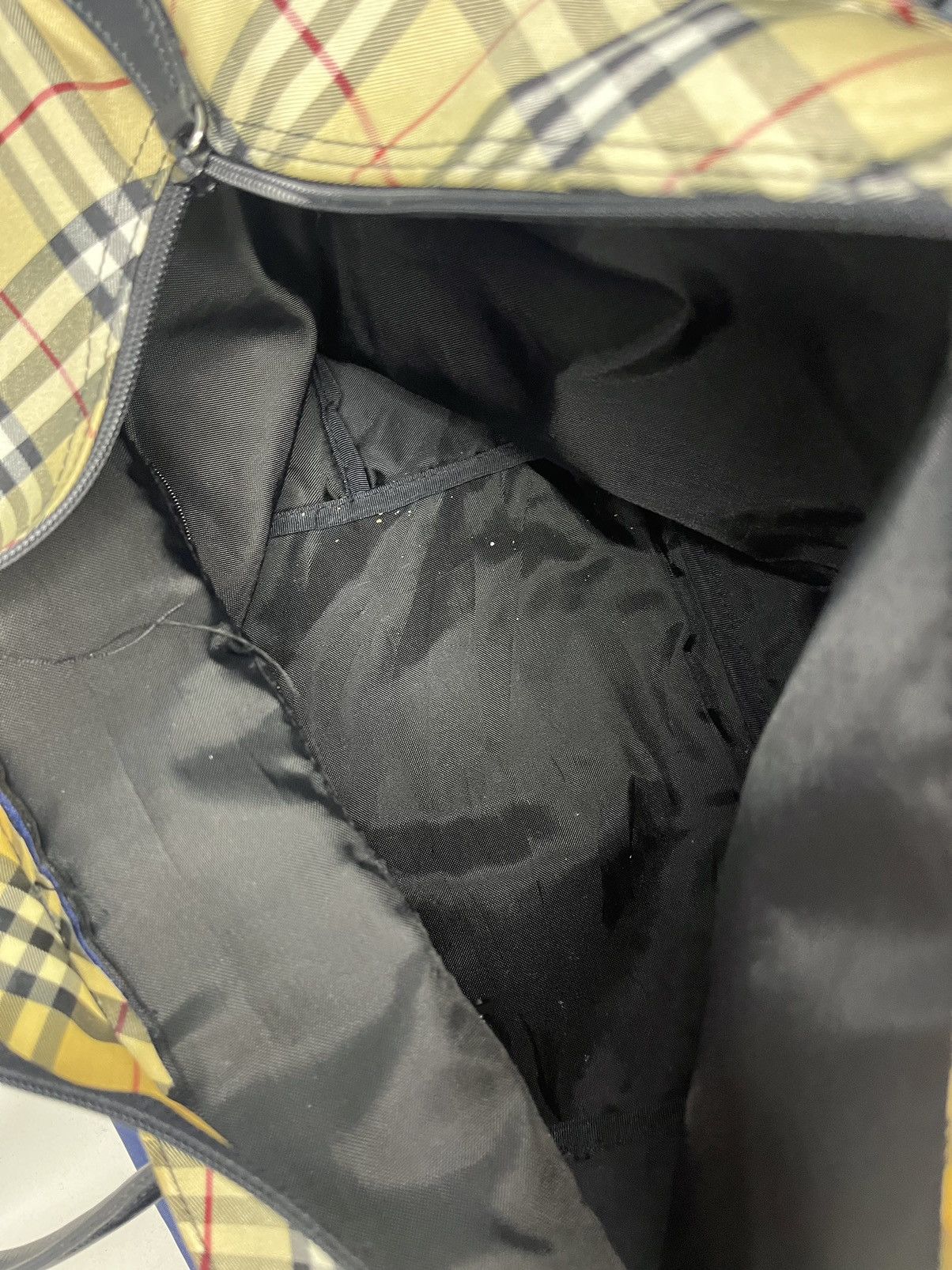 Burberry × Vintage Burberry Blue Label Nova Check Tote Bag Size ONE SIZE - 9 Thumbnail