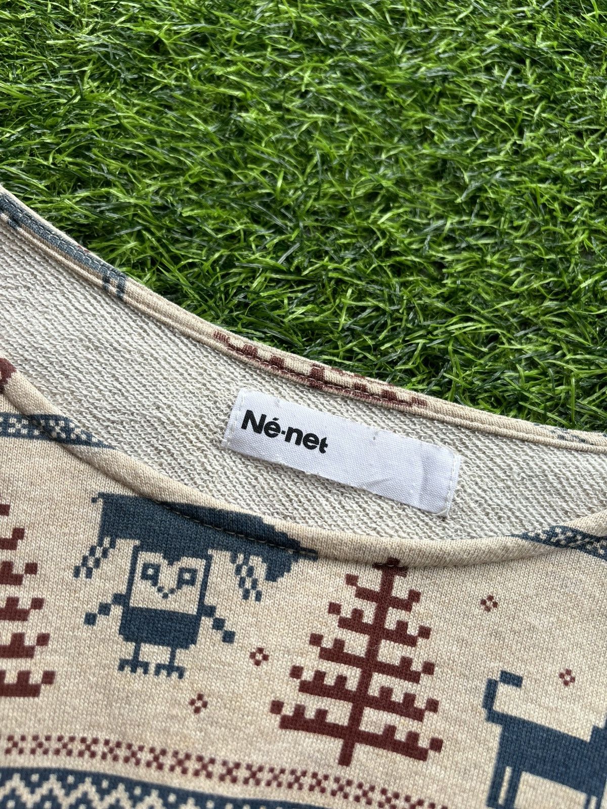 Ne-Net Ne-Net Issey Miyake Full Print Longsleeve Size ONE SIZE - 8 Thumbnail