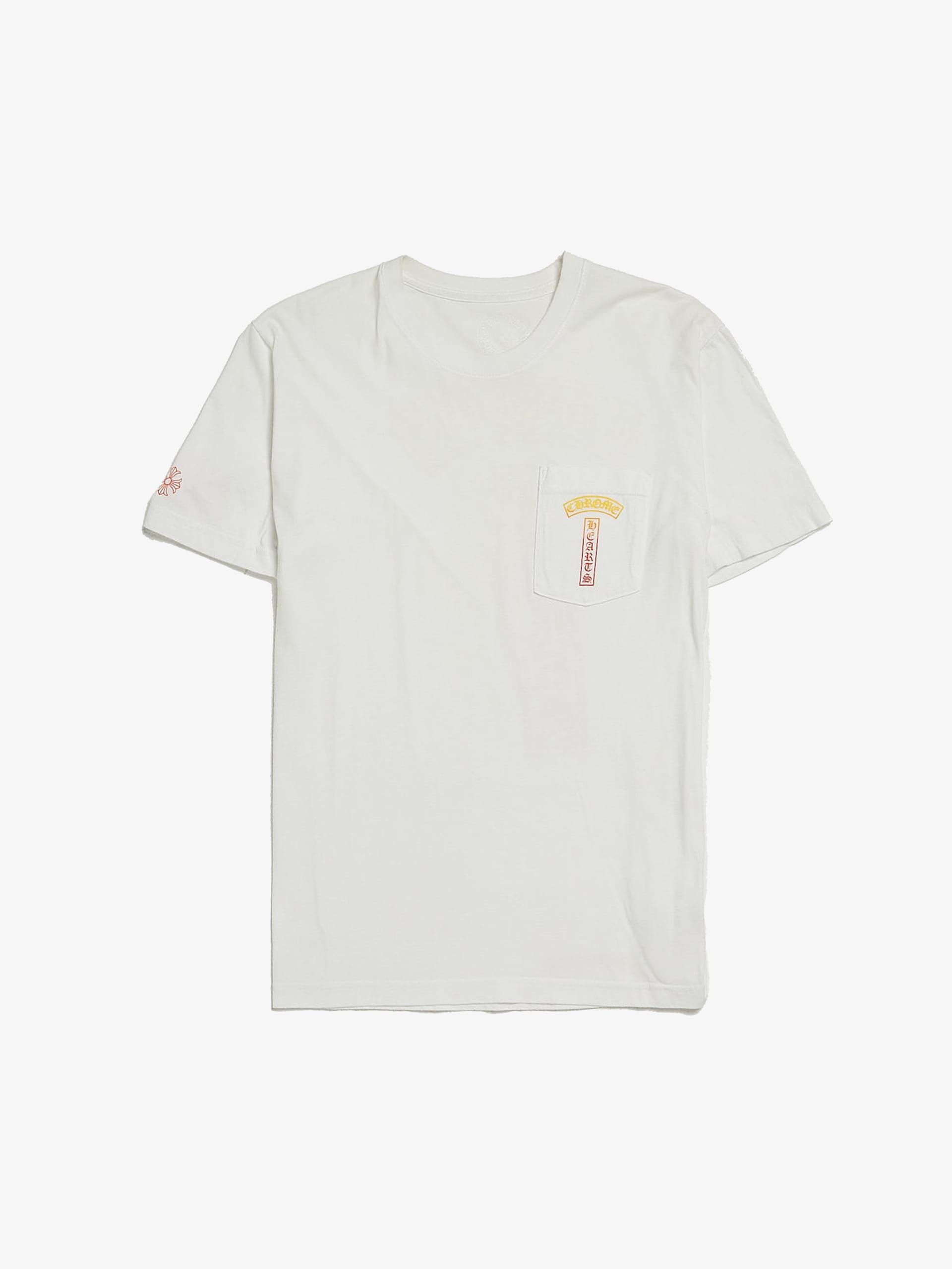 Chrome Hearts White Gradient Logo Printed Cotton T-shirt Size US L / EU 52-54 / 3 - 1 Thumbnail