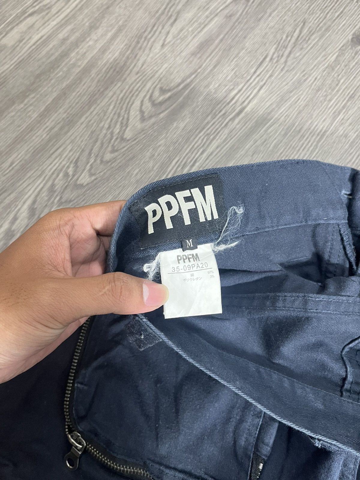 PPFM Vtg 90s PPFM Biker cargo pants Size US 33 - 8 Thumbnail