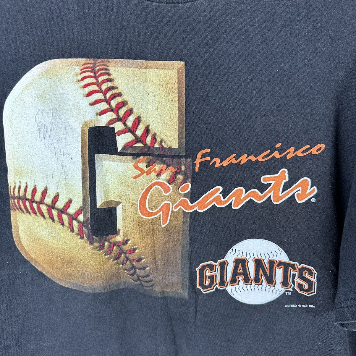 Lee × MLB × Vintage Vintage 1996 San Francisco Giants Baseball MLB T-shirt Size US XXL / EU 58 / 5 - 3 Thumbnail