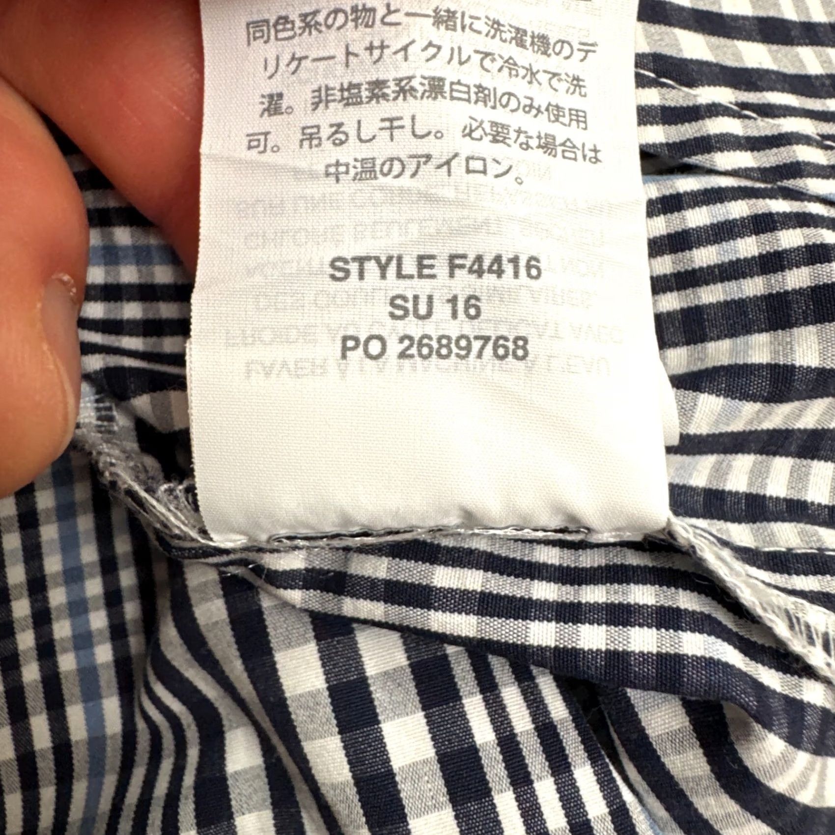 J.Crew J.Crew Gingham Ruffle Flounce Halter Mini Dress Women 10 Blue White Plaid Cotton Size L / US 10 / IT 46 - 7 Thumbnail
