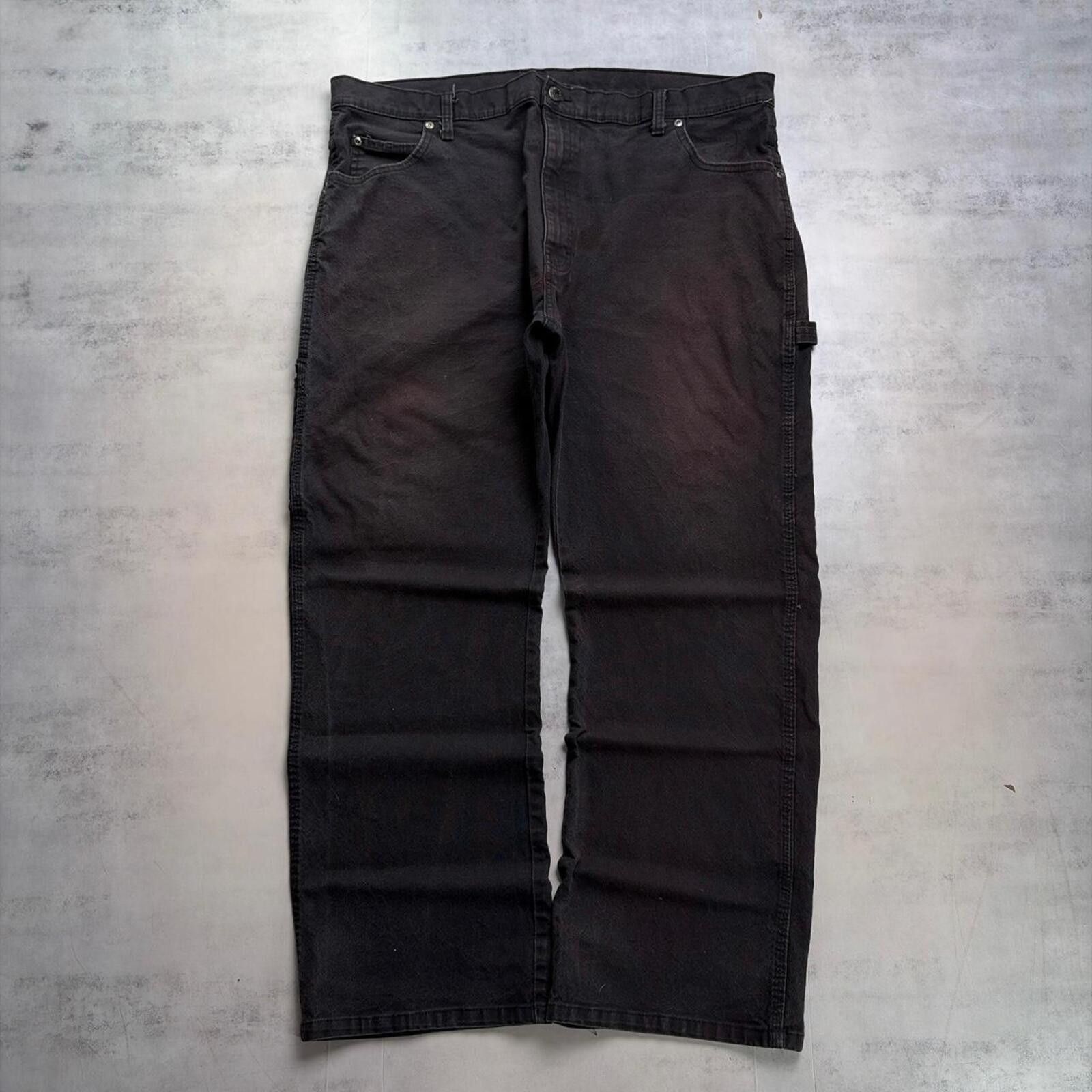 Dickies Y2K Black Dickies Grunge Baggy Distressed Carpenter Pants Size US 40 / EU 56 - 2 Thumbnail