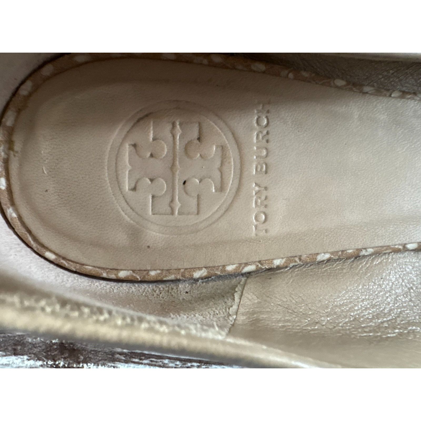 Tory Burch Tory Burch Napa Leather Minnie Travel Ballet Flat Size 7.5 M Size US 7.5 / IT 37.5 - 8 Thumbnail