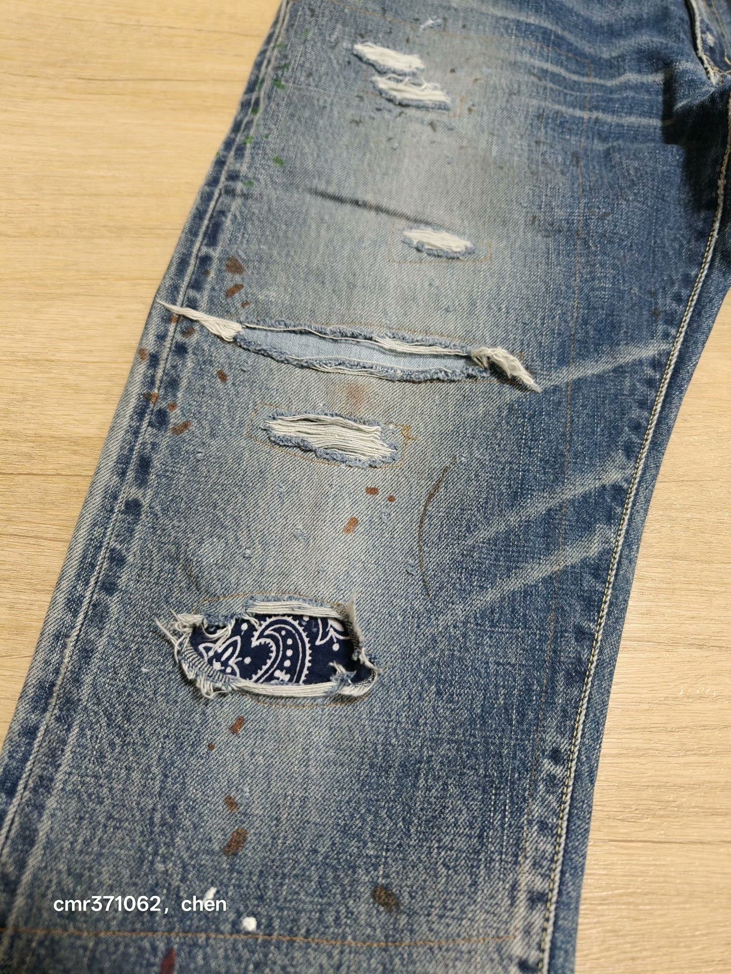 Visvim visvim 24 ICT Journeyman Pants Tacked Crash Size US 26 / EU 42 - 2 Thumbnail