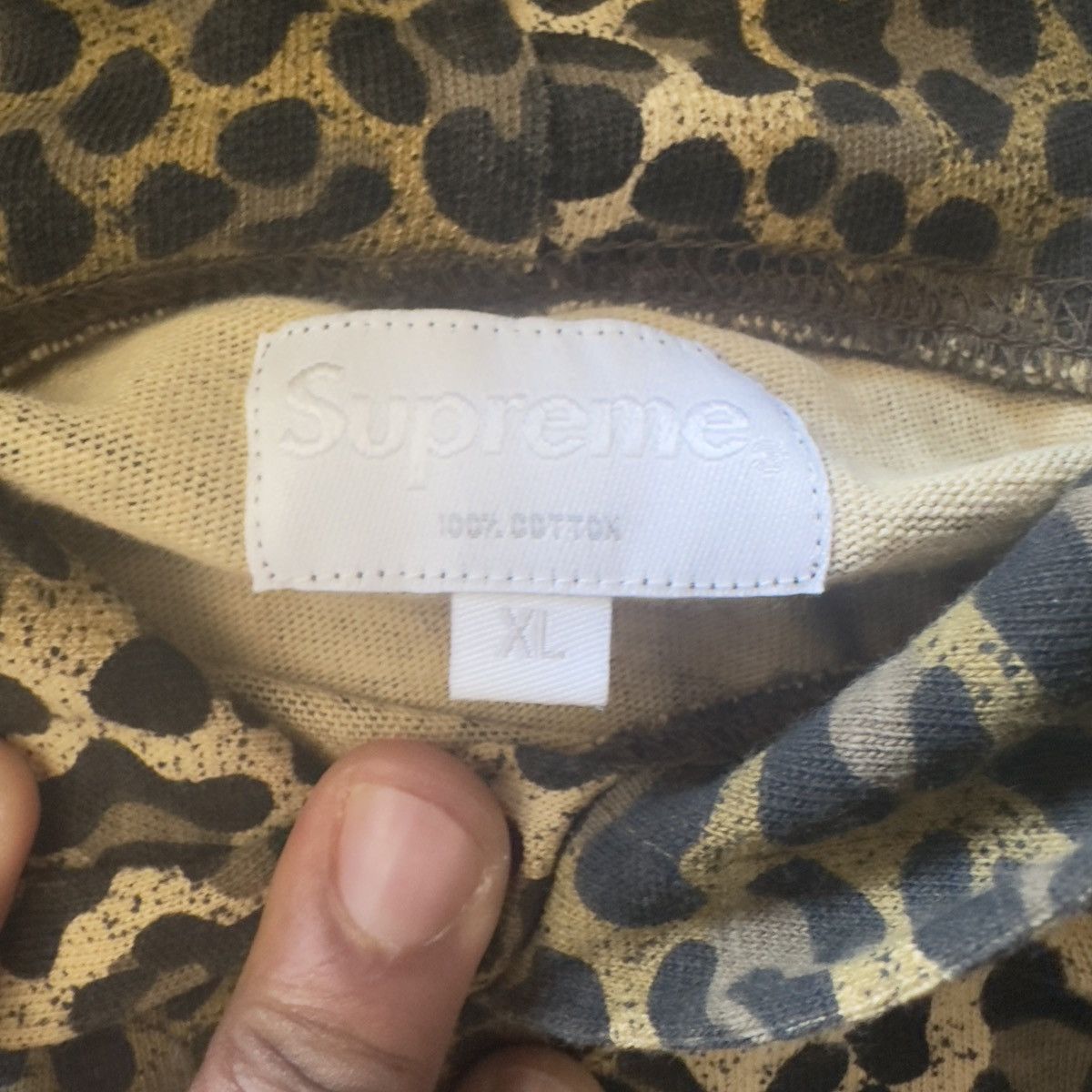 Supreme Supreme cheetah Harvard hooded top XL Size US XL / EU 56 / 4 - 5 Thumbnail