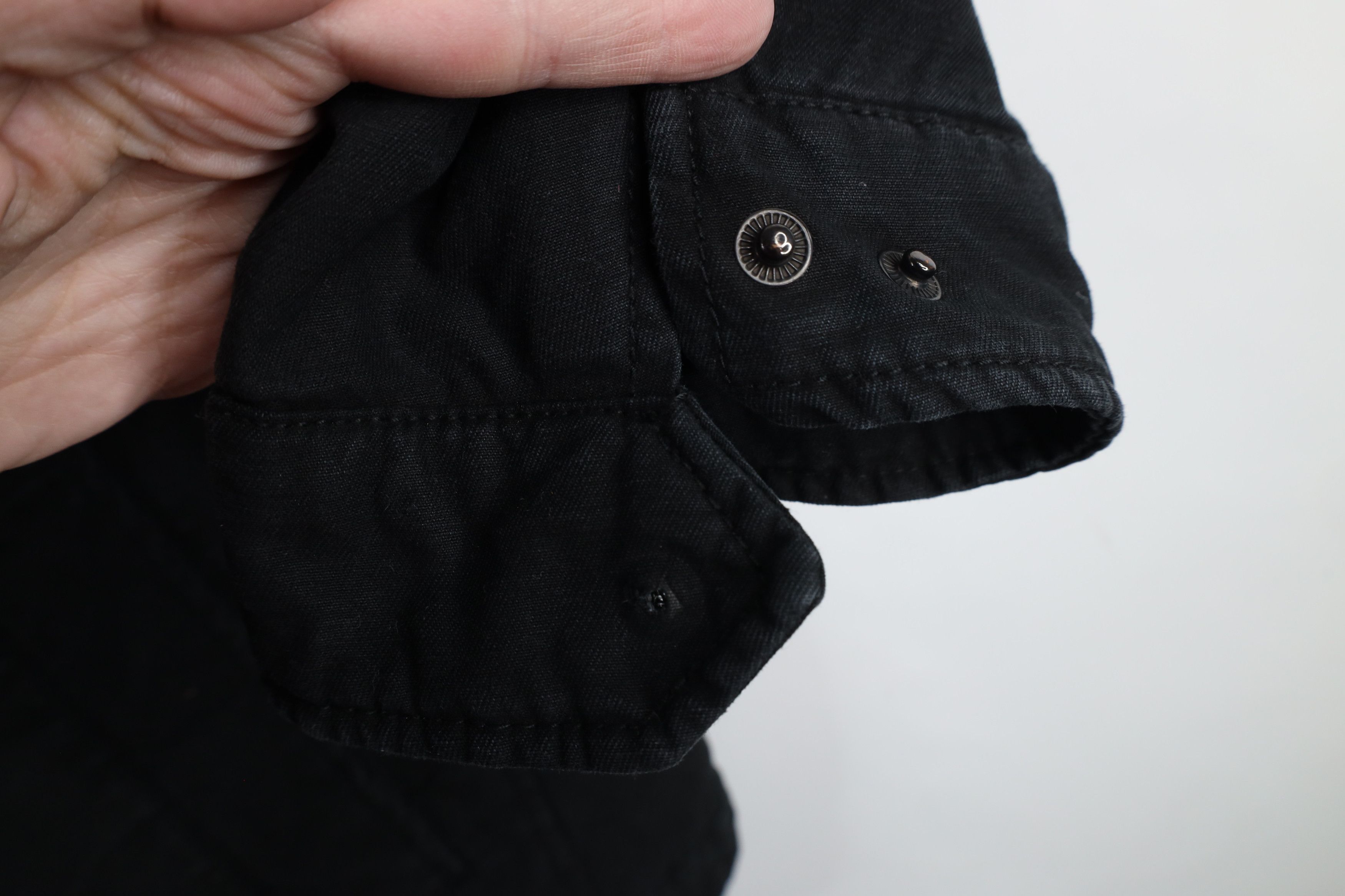 Levi's × Vintage Vintage Y2K Levis Quilted Full Zip Chore Barn Jacket Black Size US XL / EU 56 / 4 - 7 Thumbnail
