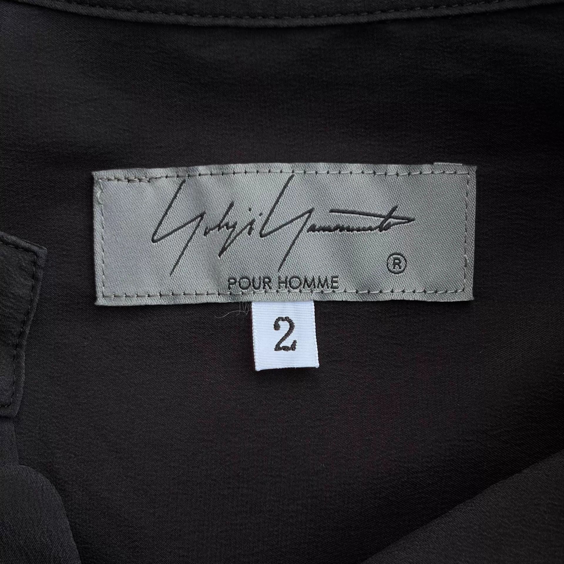 Yohji Yamamoto Yohji Yamamoto 22SS 100% Silk Movie Print Shirt Size US M / EU 48-50 / 2 - 7 Thumbnail