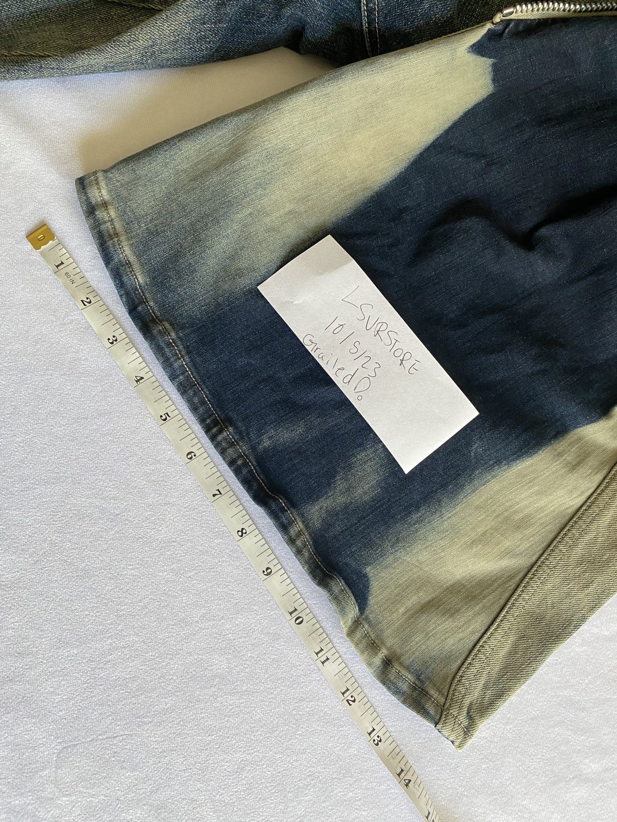 Rick Owens × Rick Owens Drkshdw Rick Owens DRKSHDW Bolan Banana Zip Jean Minearl Pearl 32 Size US 32 / EU 48 - 18 Thumbnail