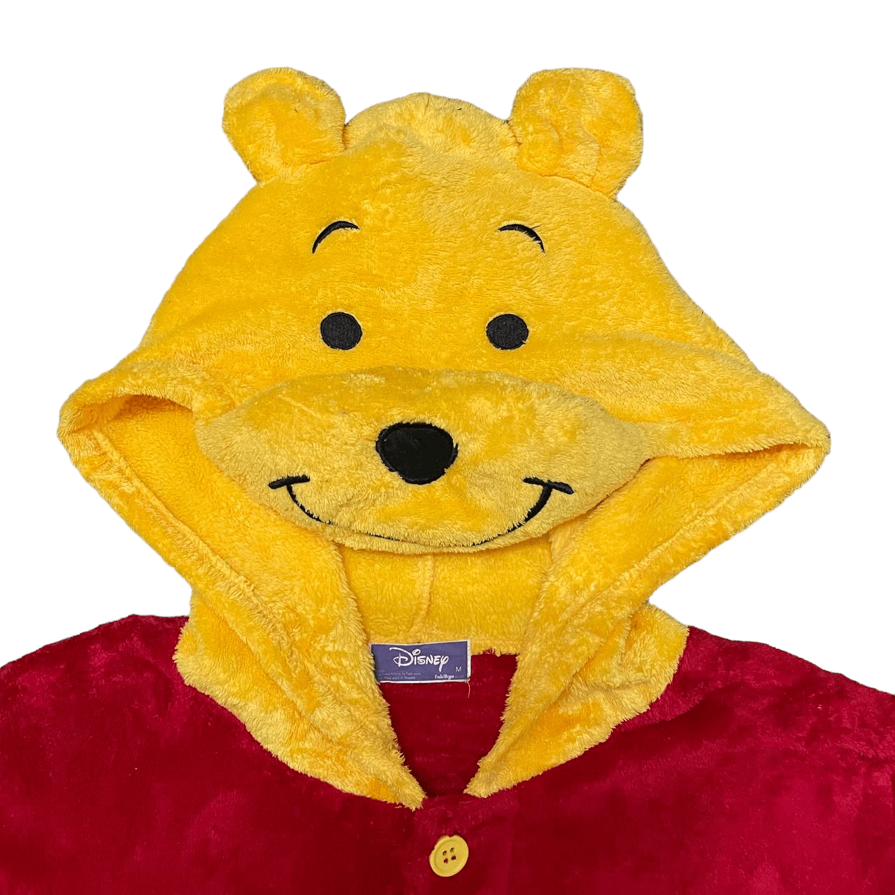 Disney Vintage Disney Winnie The Pooh Fleece Hooded Jacket Size US M / EU 48-50 / 2 - 3 Thumbnail