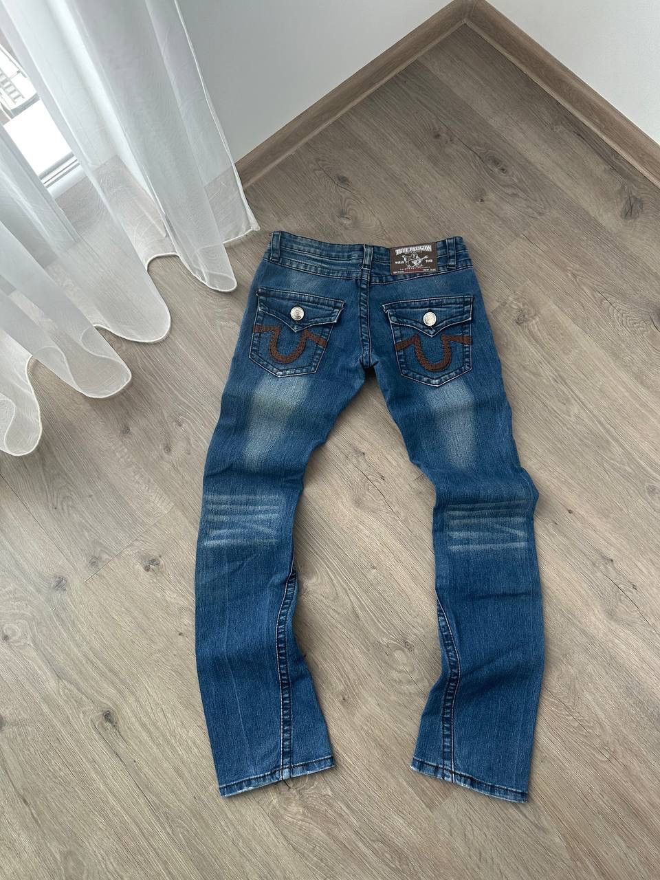 True Religion × Vintage Vintage True Religion Denim W’s Big Logo Pants Size US 29 - 3 Thumbnail