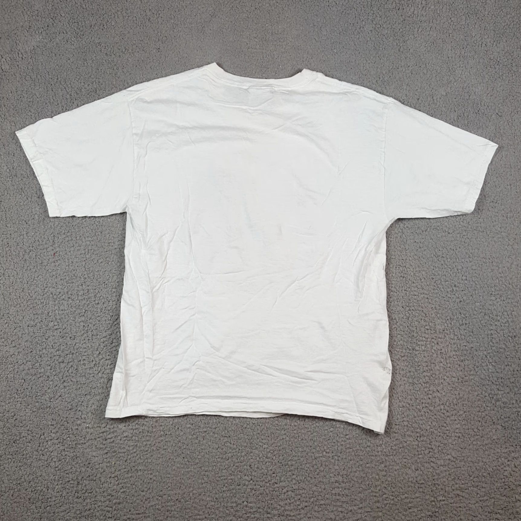 Hanes VINTAGE 90s Music Festival T-Shirt Men's Size M White Cotton Rock Jazz Y2K Vintage Badge Tee Size US M / EU 48-50 / 2 - 7 Thumbnail