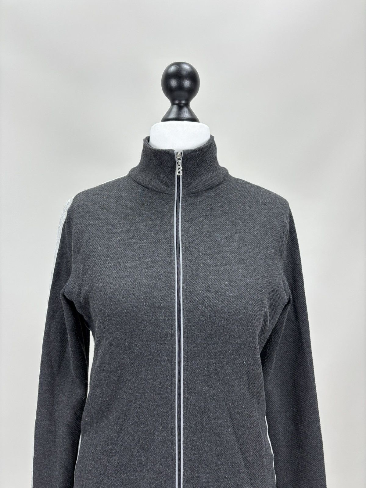 Bogner Womens full zip Bogner Fire Ice Size L Color Gray Size L / US 10 / IT 46 - 2 Thumbnail